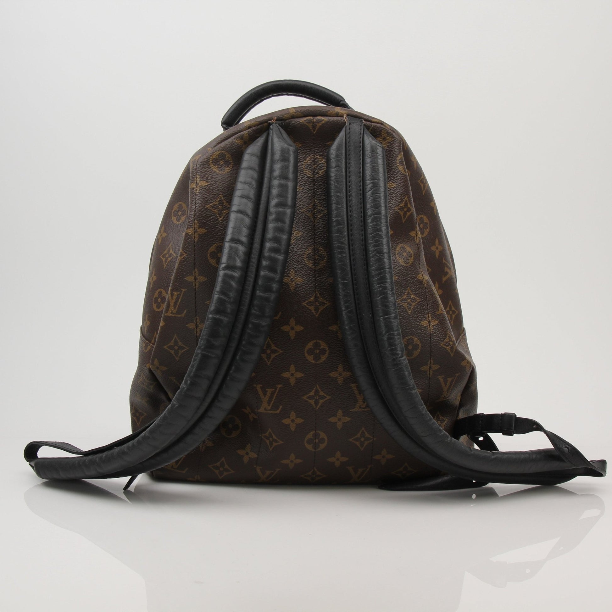 Louis Vuitton Palm Springs MM backpack from Gold & Beyond featuring stylish travel bag design with monogram canvas and leather accents.