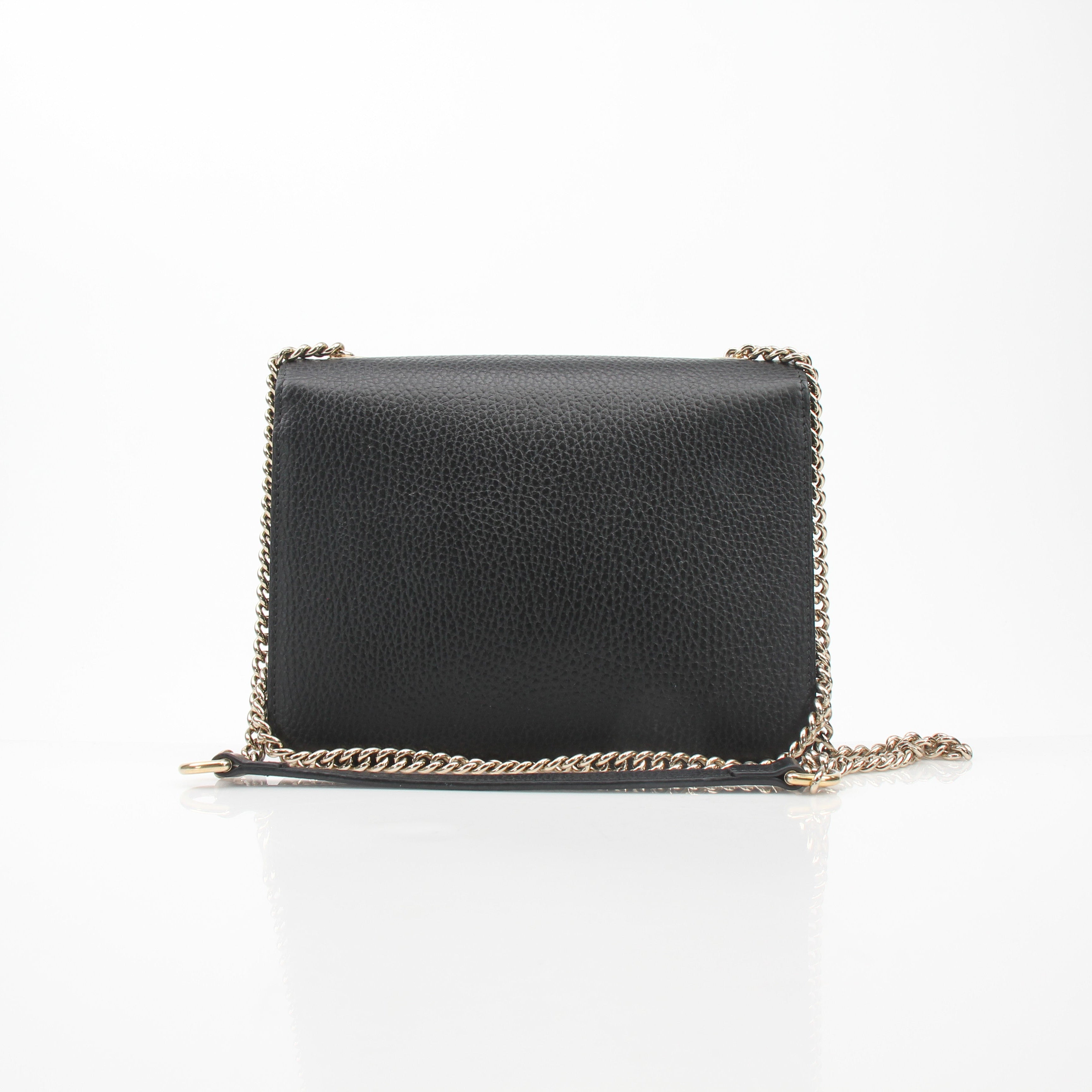 Gucci Dollar Calfskin Small Interlocking G Shoulder Bag