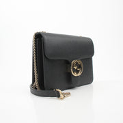 Gucci Dollar Calfskin Small Interlocking G Shoulder Bag