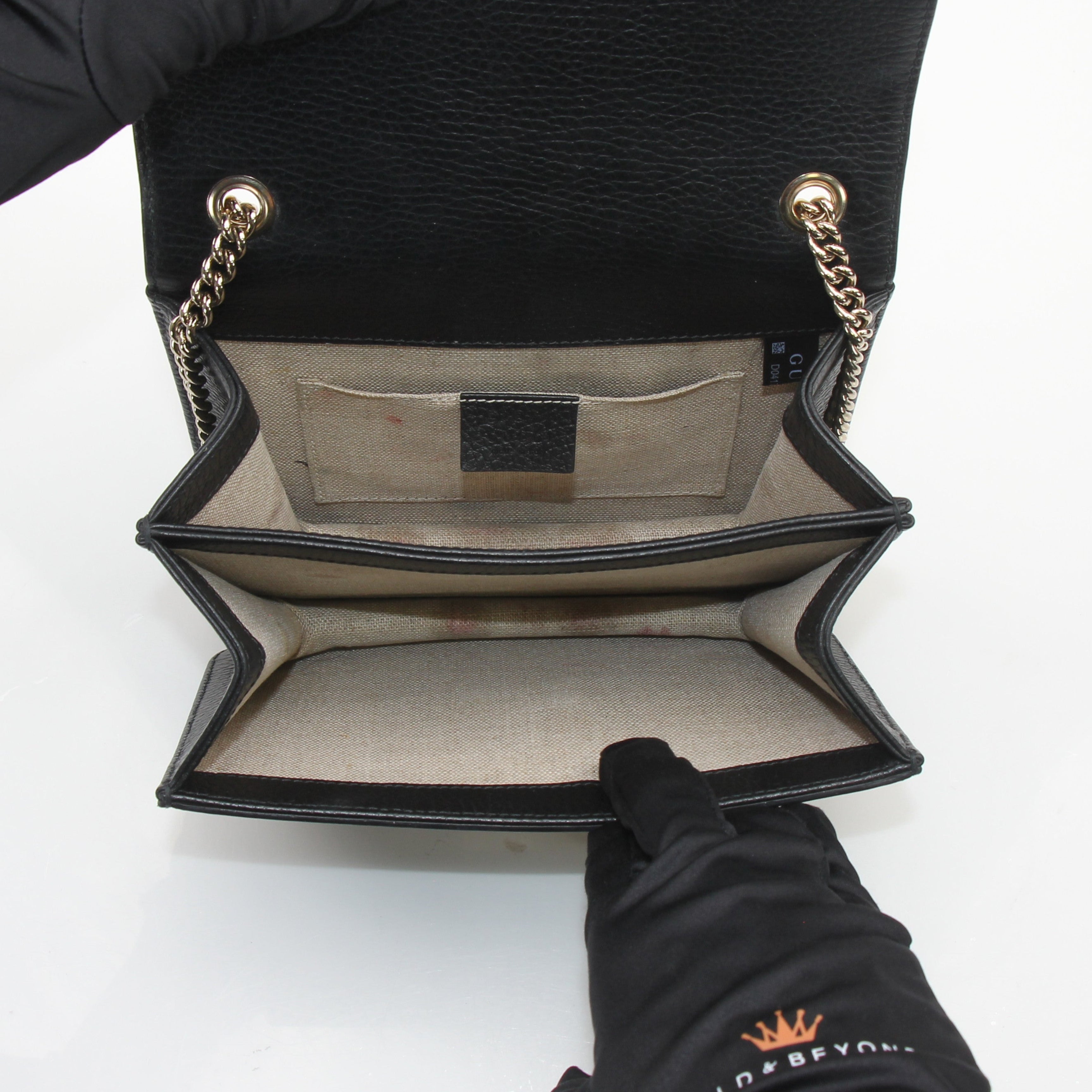 Gucci Dollar Calfskin Small Interlocking G Shoulder Bag