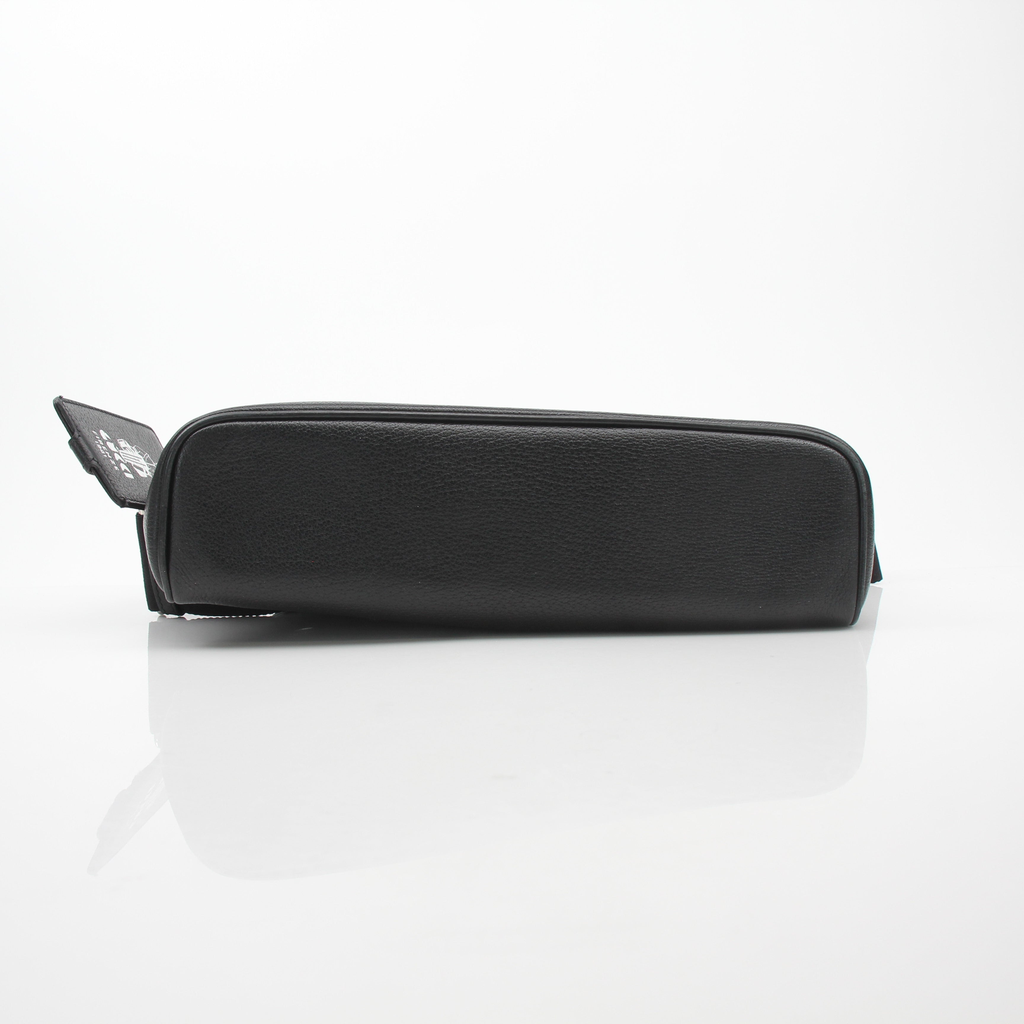 Gucci Black Pebbled Ophidia Messenger Bag
