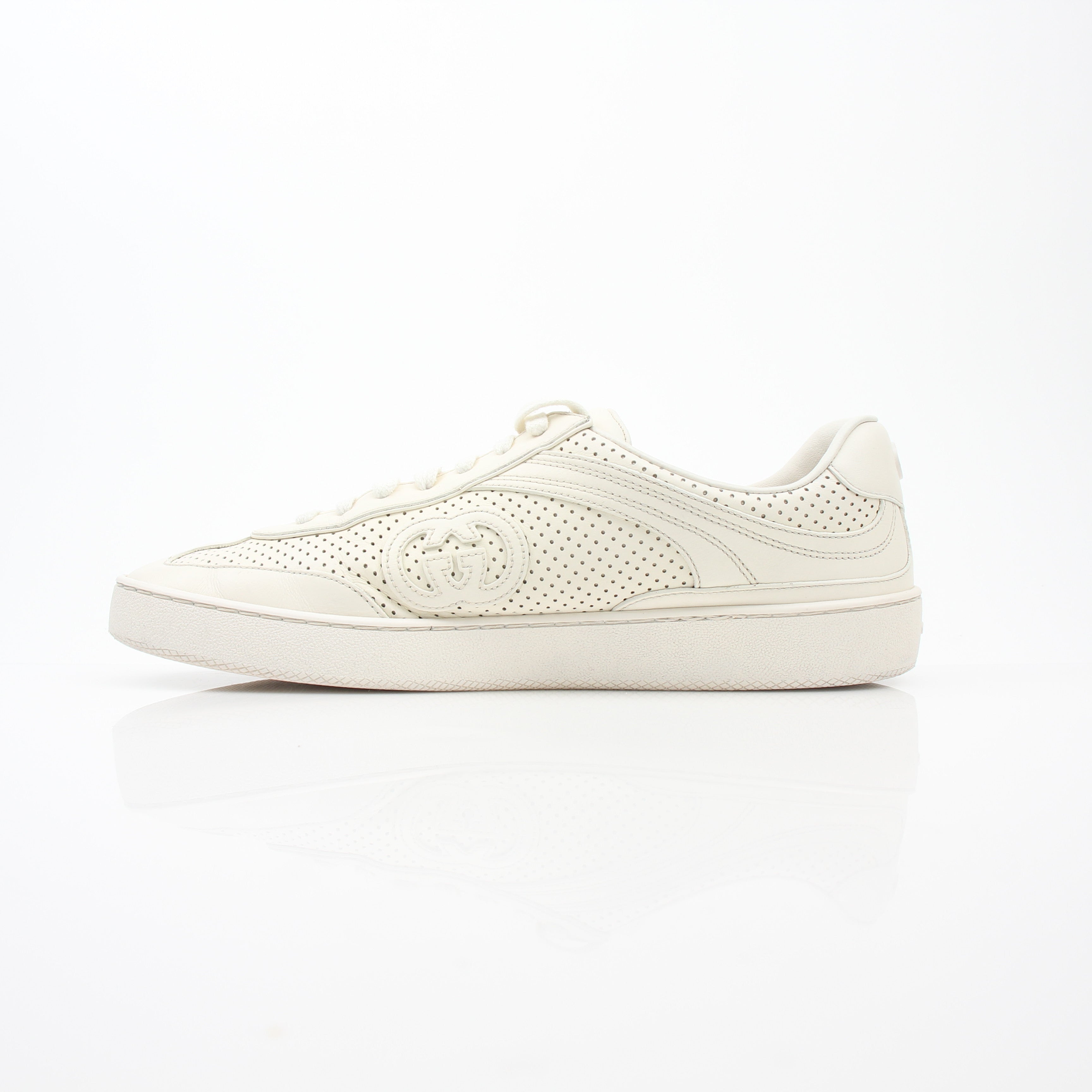 Gucci Men’s Perforated Leather G75 Sneakers