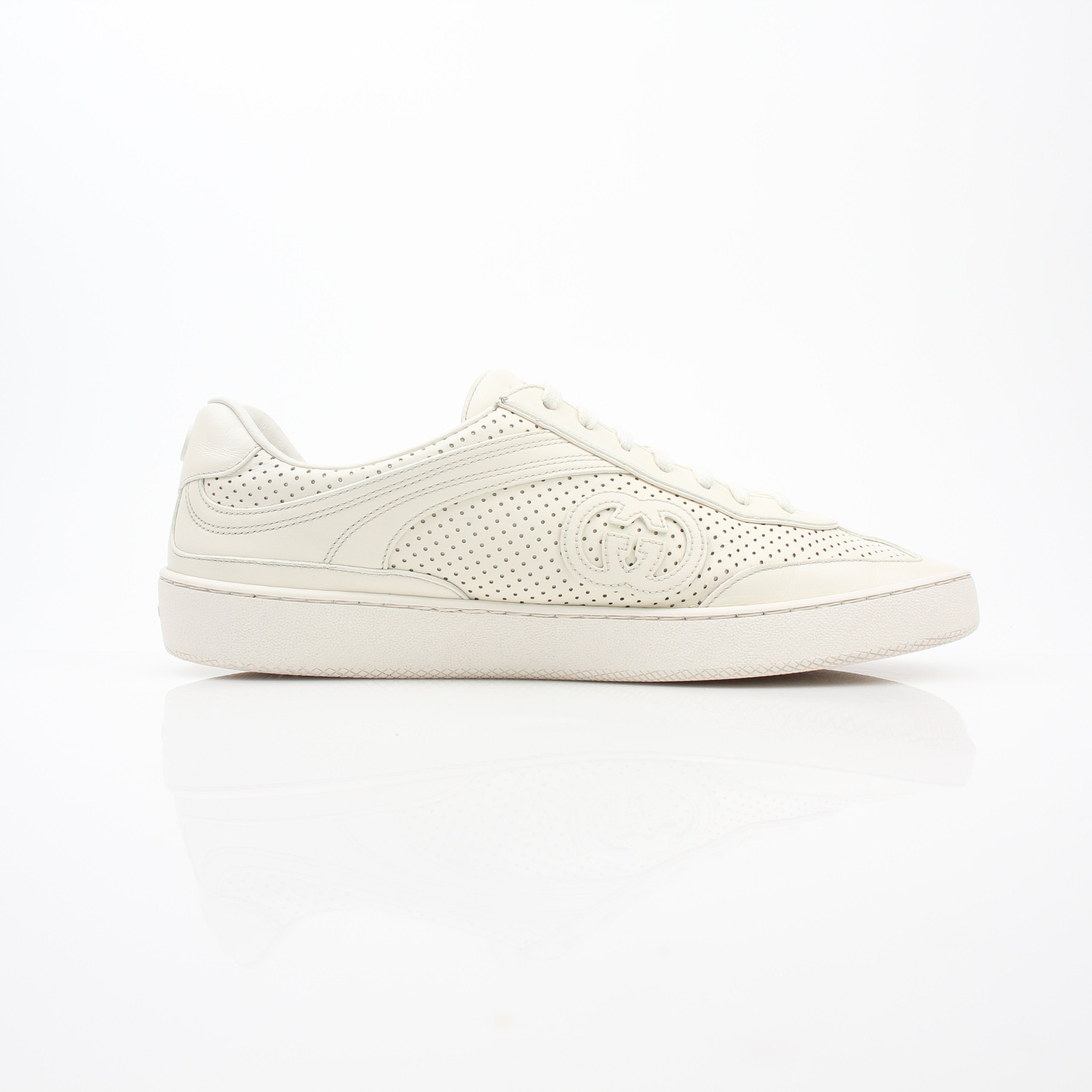 Gucci Men’s Perforated Leather G75 Sneakers