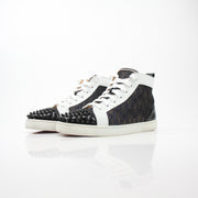Christian Louboutin Men’s Lou Spikes Orlato High Top Sneakers