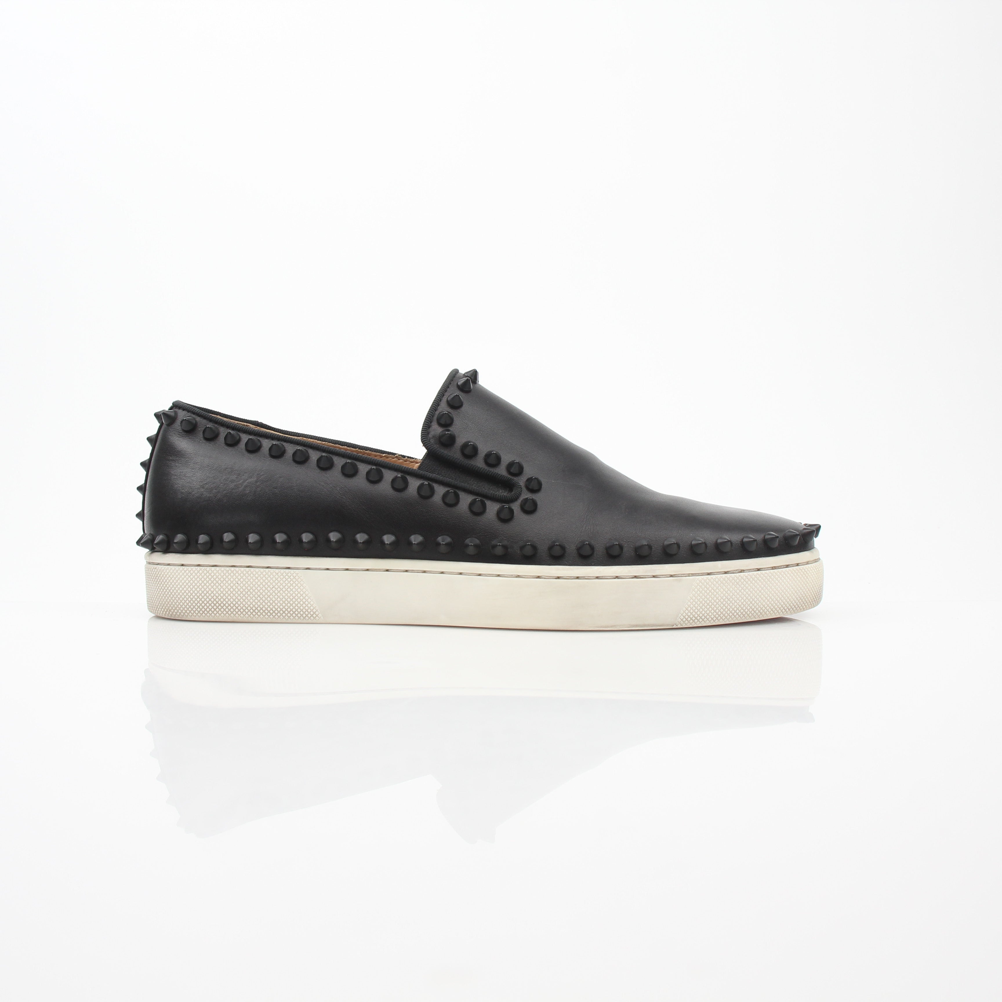 Christian Louboutin Men’s Pik Boat Low Top Sneakers