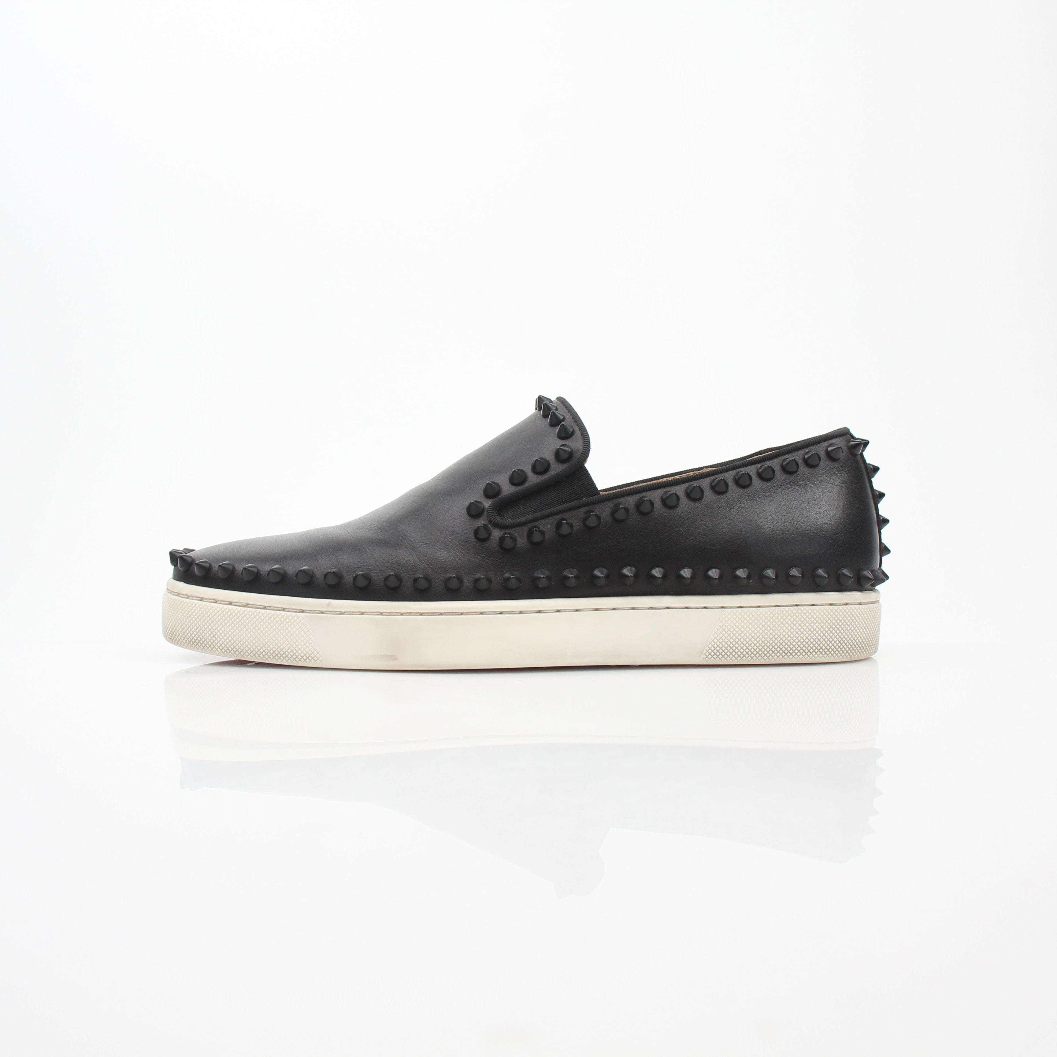 Christian Louboutin Men’s Pik Boat Low Top Sneakers