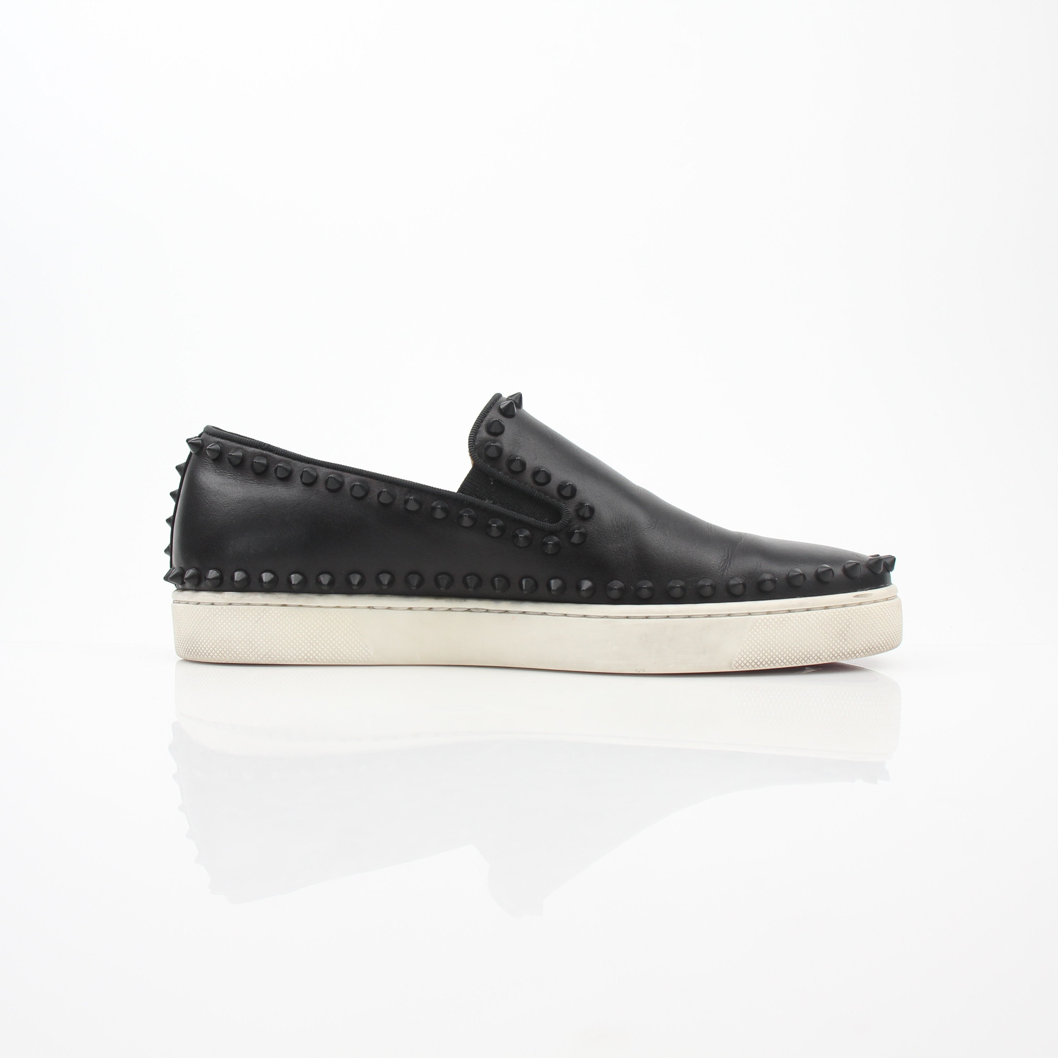 Christian Louboutin Men’s Pik Boat Low Top Sneakers