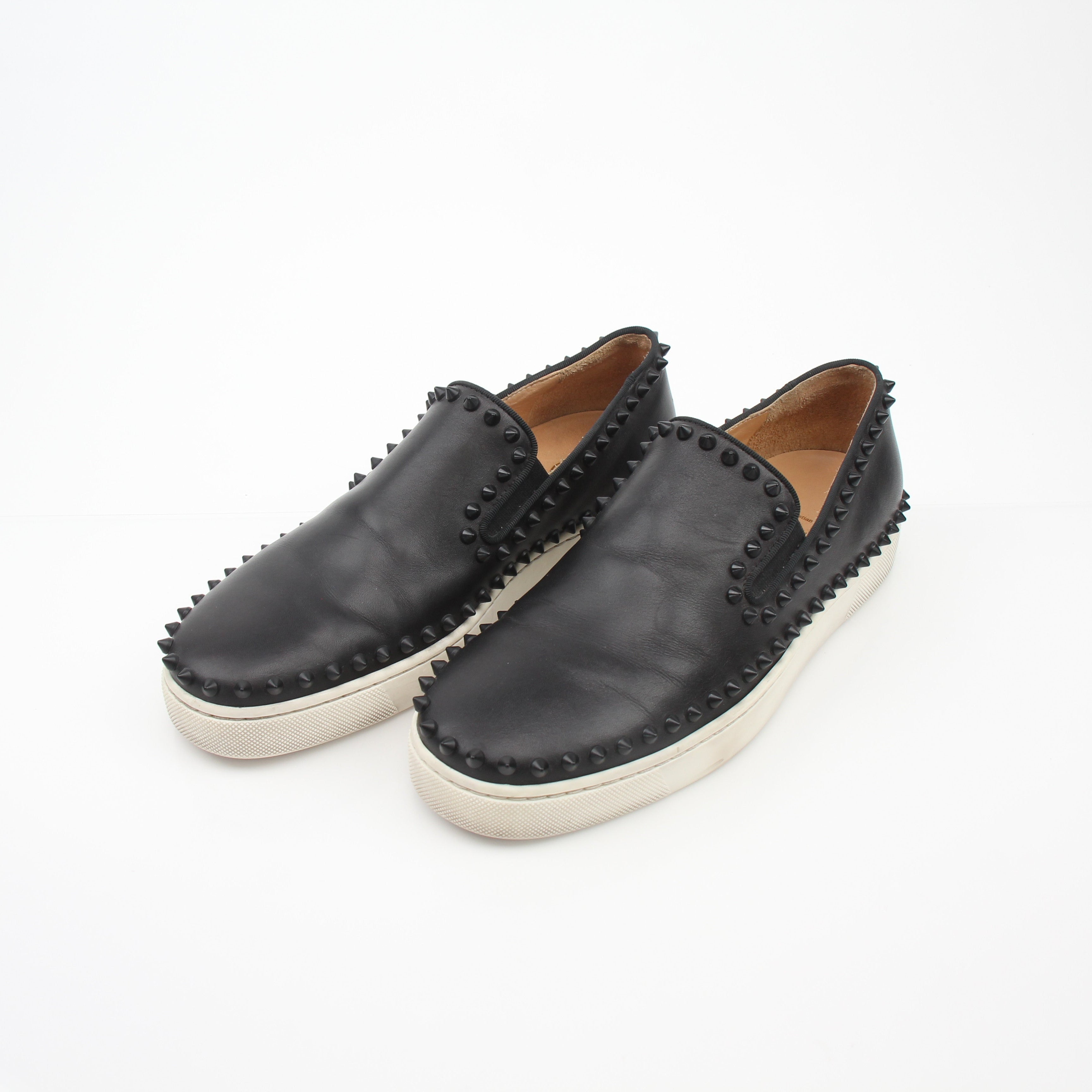 Christian Louboutin Men’s Pik Boat Low Top Sneakers