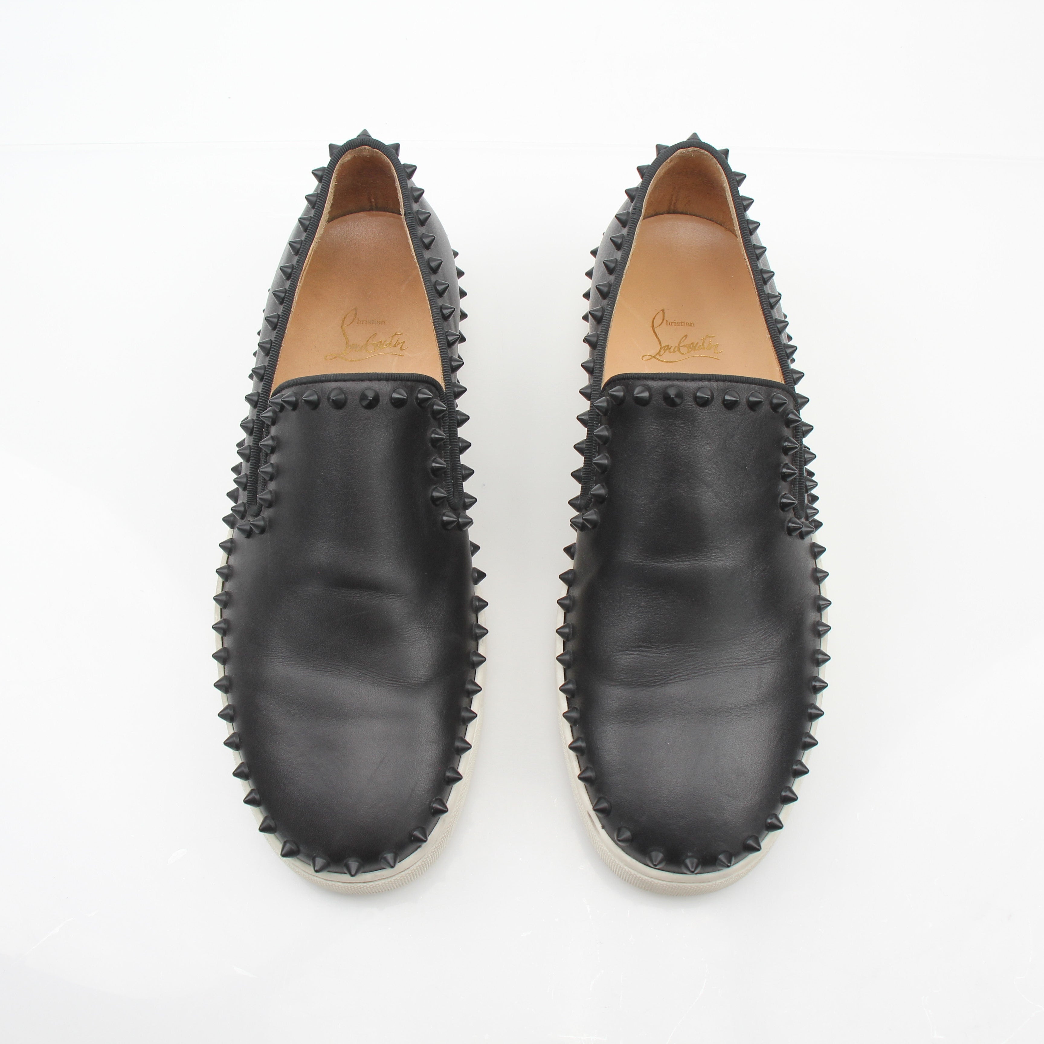 Christian Louboutin Men’s Pik Boat Low Top Sneakers