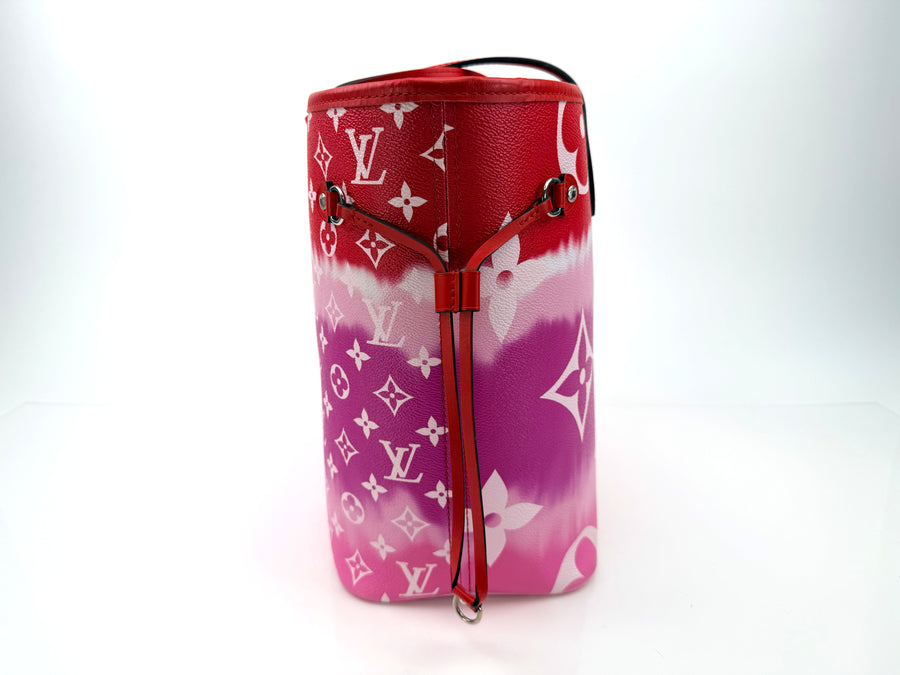 Louis Vuitton Neverfull Escale Tote – Red & Pink