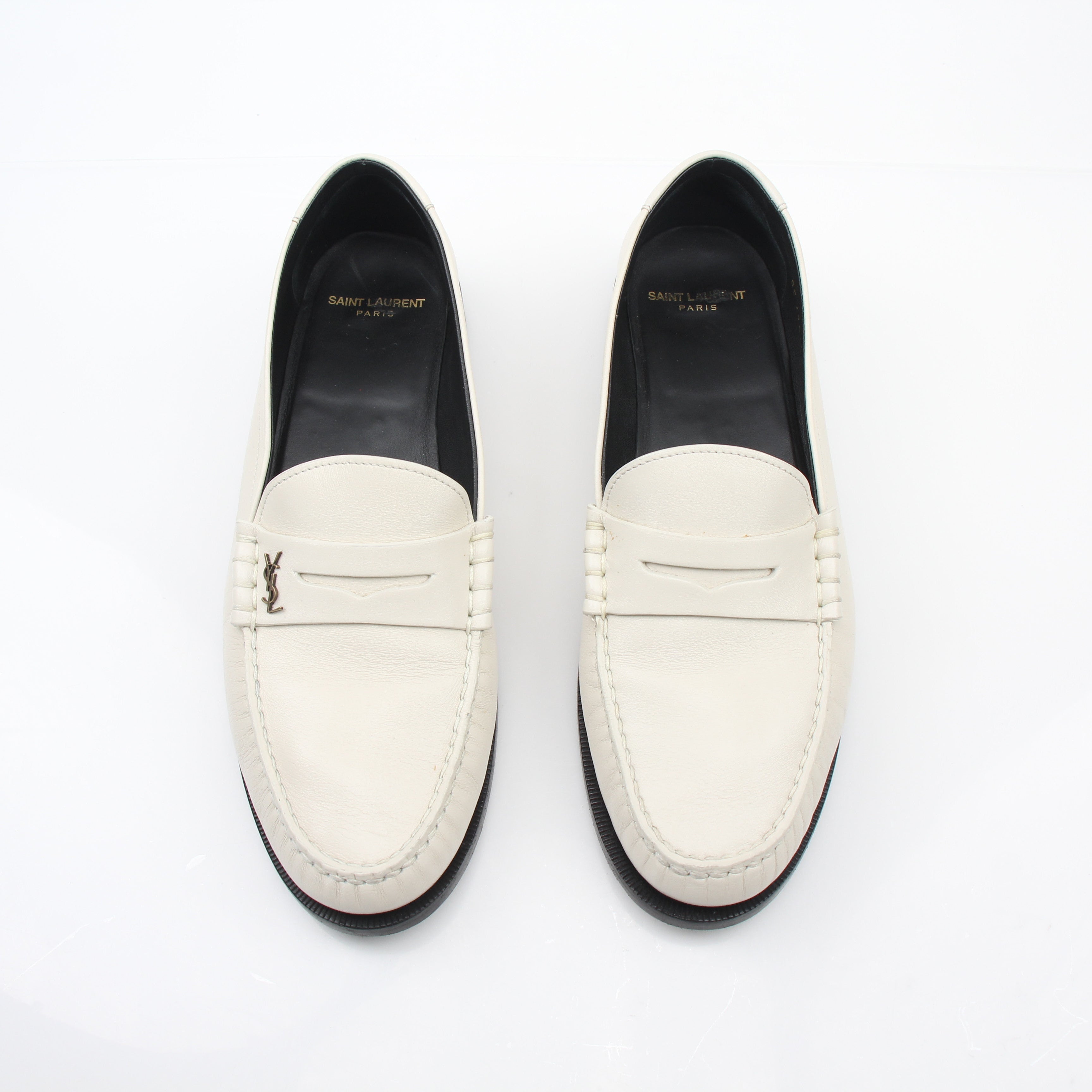 Saint Laurent Men’s Le Loafer Penny Slippers