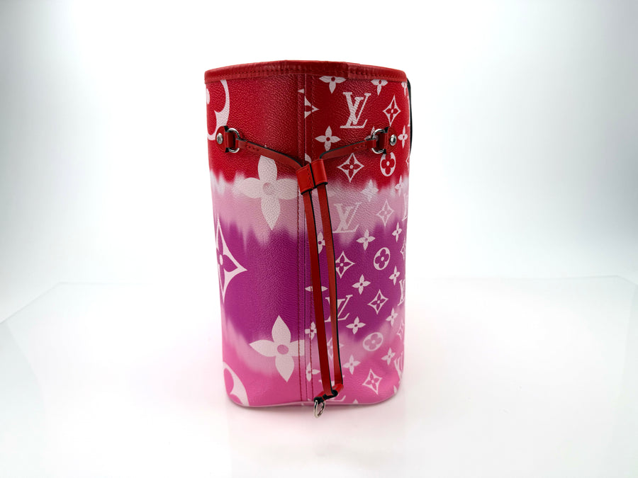 Louis Vuitton Neverfull Escale Tote – Red & Pink