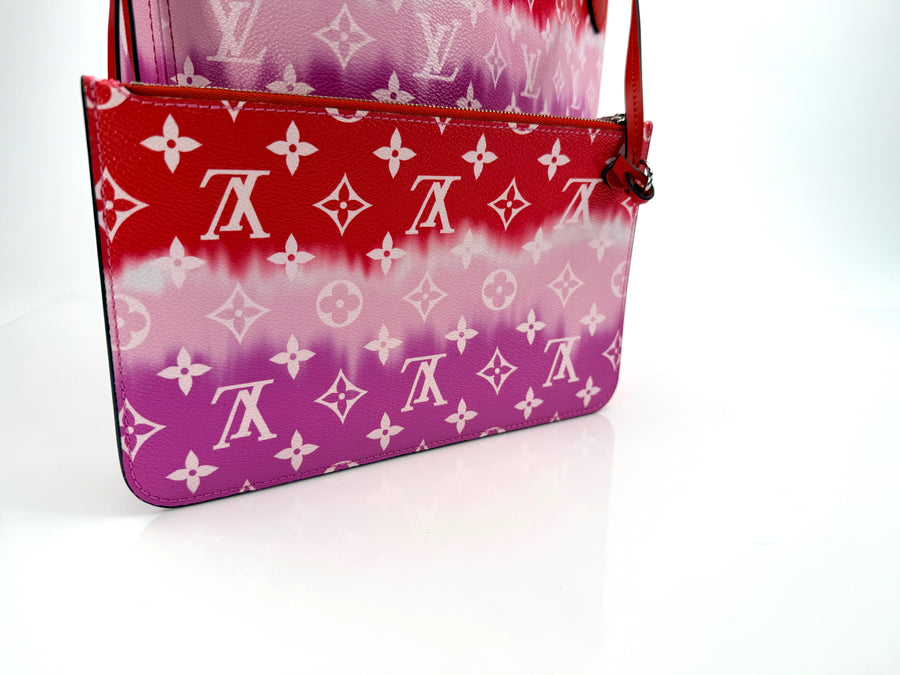 Louis Vuitton Neverfull Escale Tote – Red & Pink