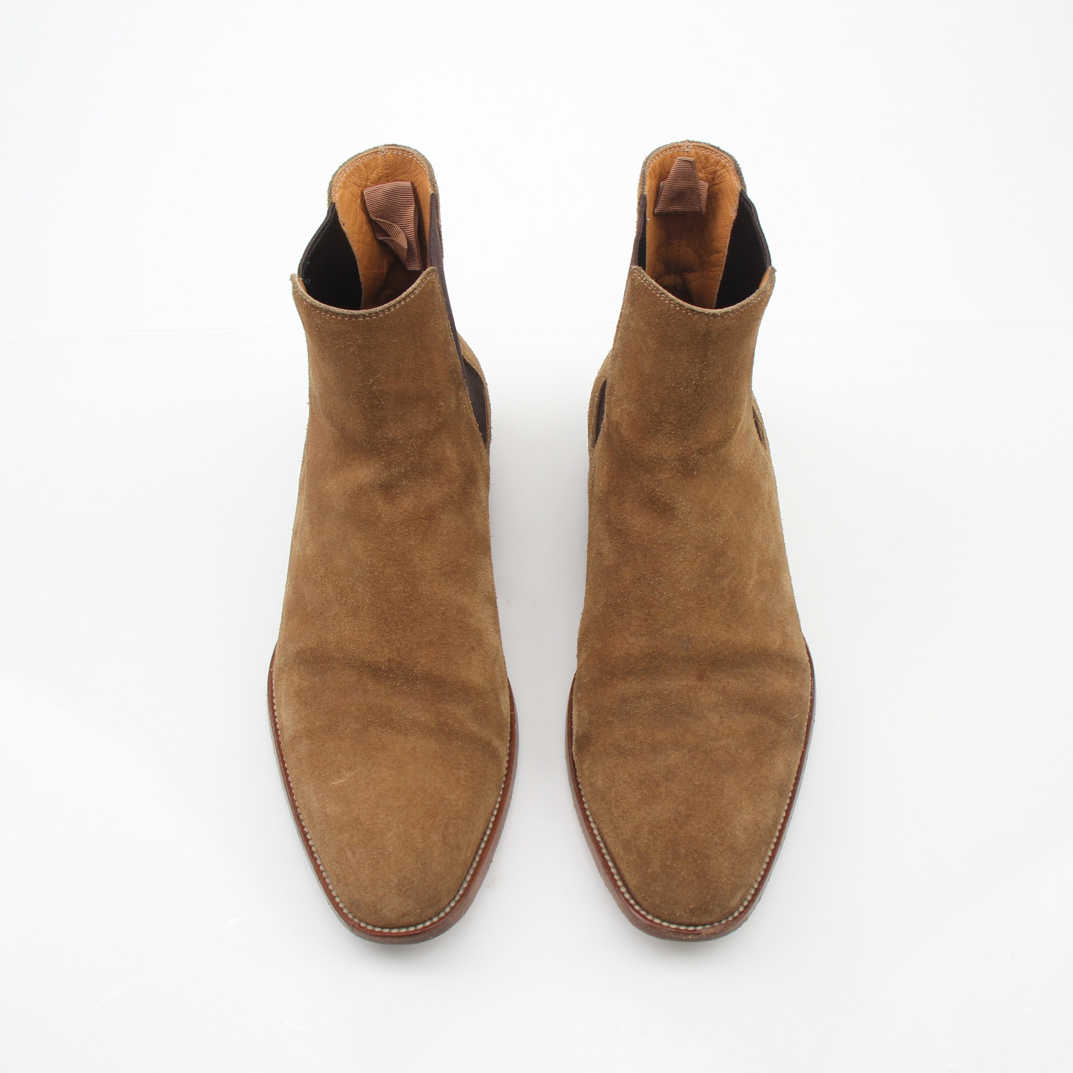 Saint Laurent Men’s Wyatt 30 Suede Chelsea Boots