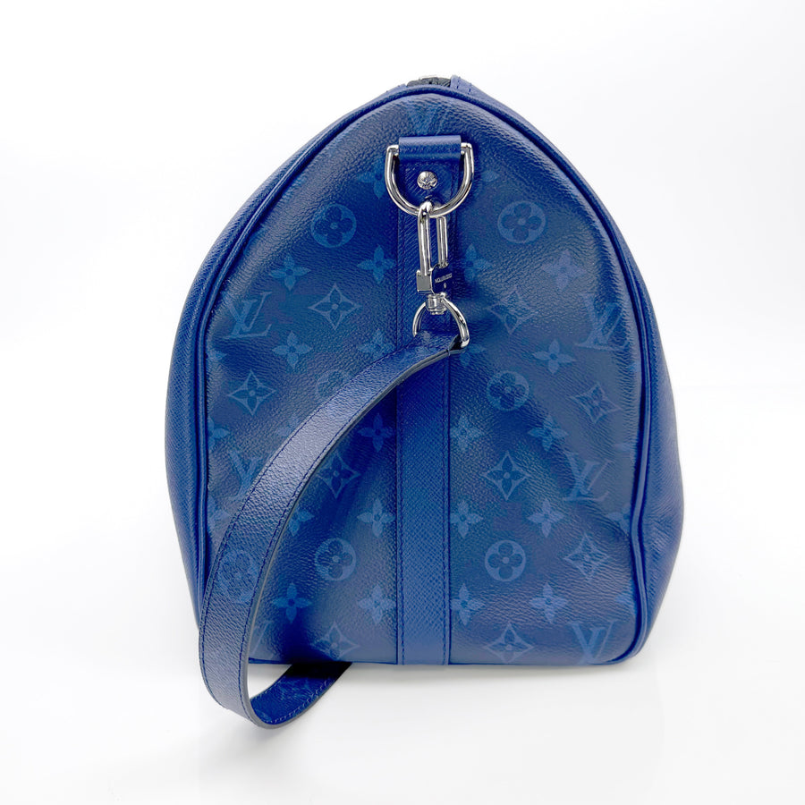 Louis Vuitton Keepall B 50 M53766 – Blue Monogram