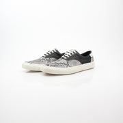 Amiri Men’s Python Snakeskin Low Top Lace-Up Sneakers