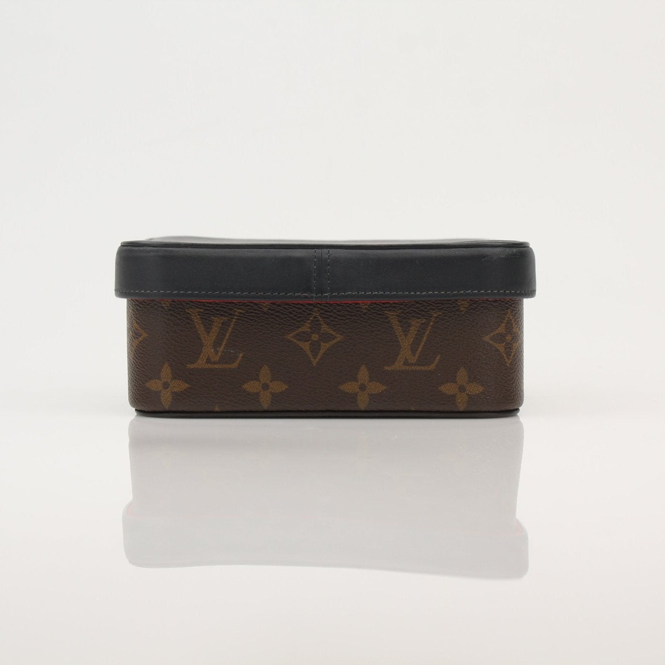 Louis Vuitton Camille Box accessory by Gold & Beyond, showcasing a luxurious gold-toned decorative box with intricate detailing.