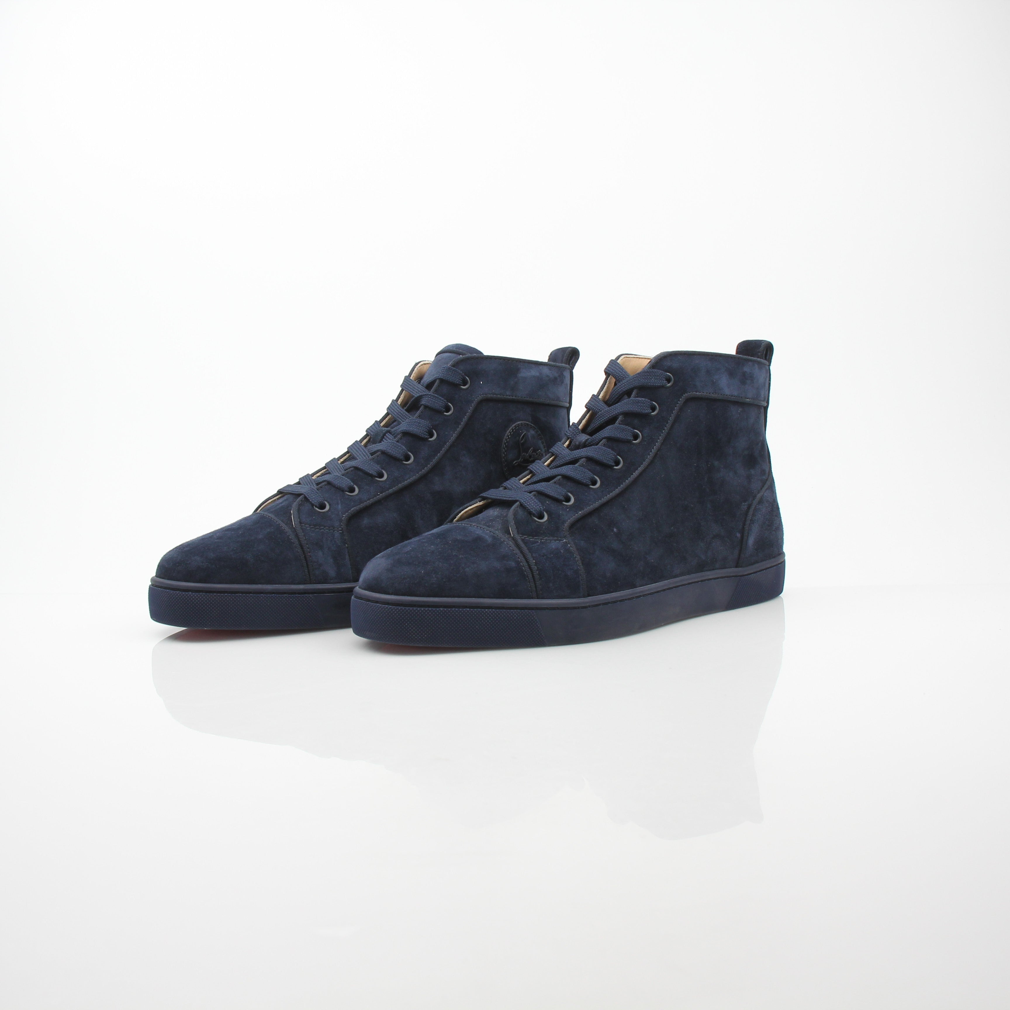 Christian Louboutin Men’s Louis Orlato High Top Sneakers