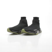 Balenciaga Speed 2.0 Full Clear Sole Black/Khaki Sneakers