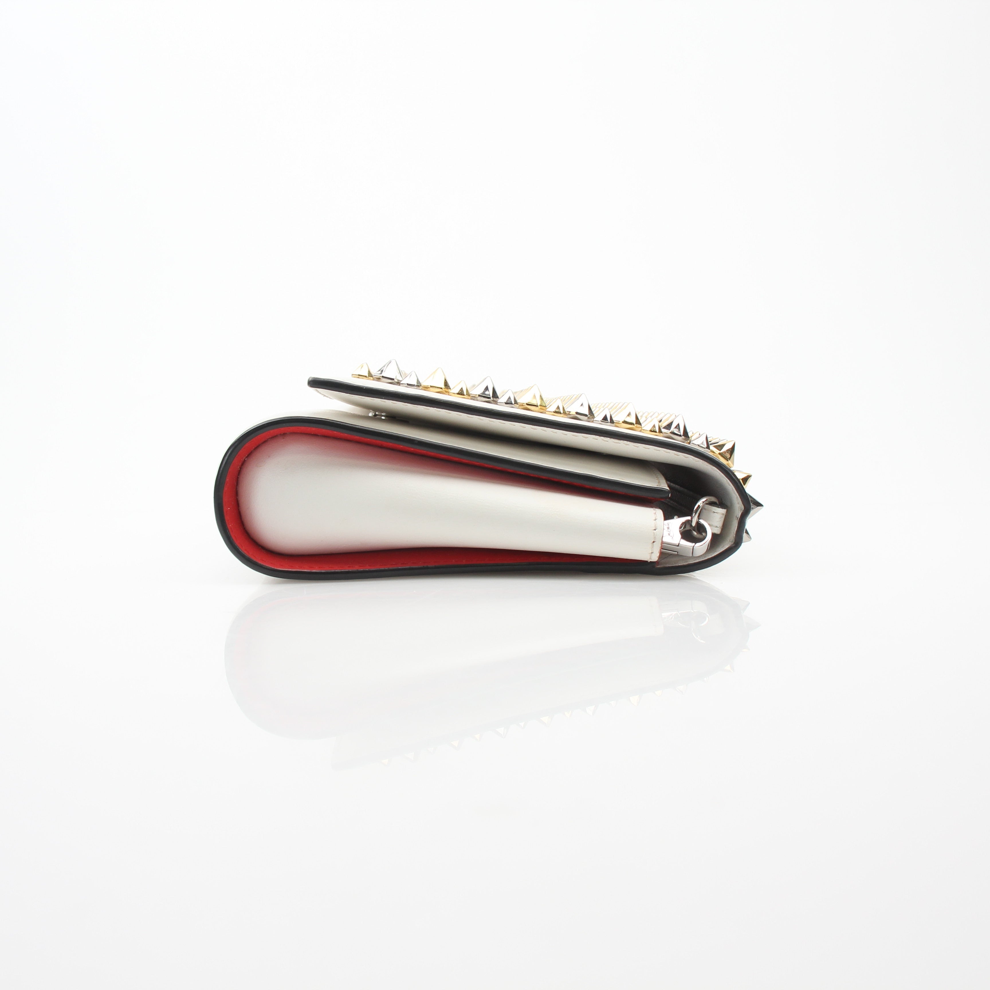 Christian Louboutin Spiked Paloma Clutch Shoulder Bag