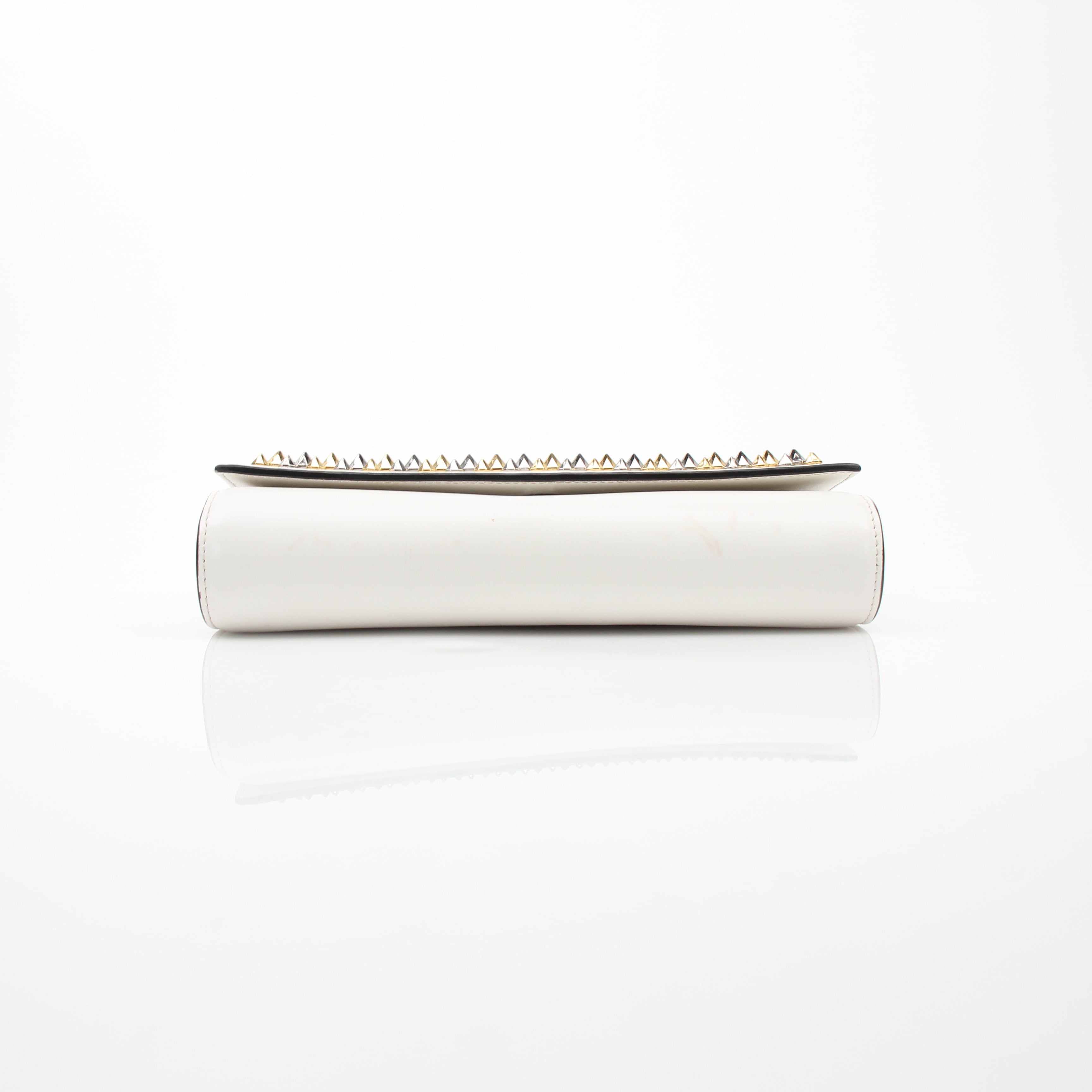 Christian Louboutin Spiked Paloma Clutch Shoulder Bag