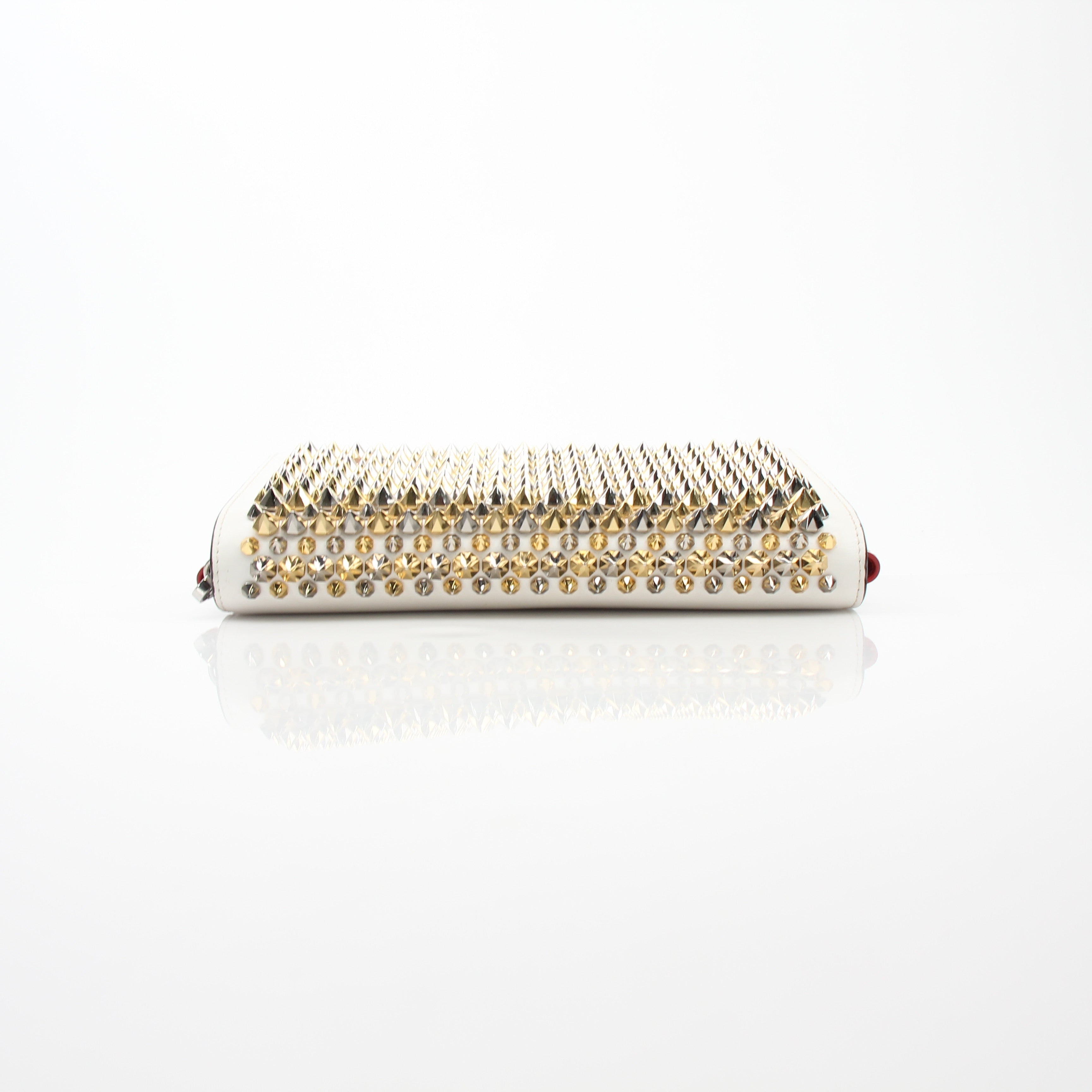 Christian Louboutin Spiked Paloma Clutch Shoulder Bag