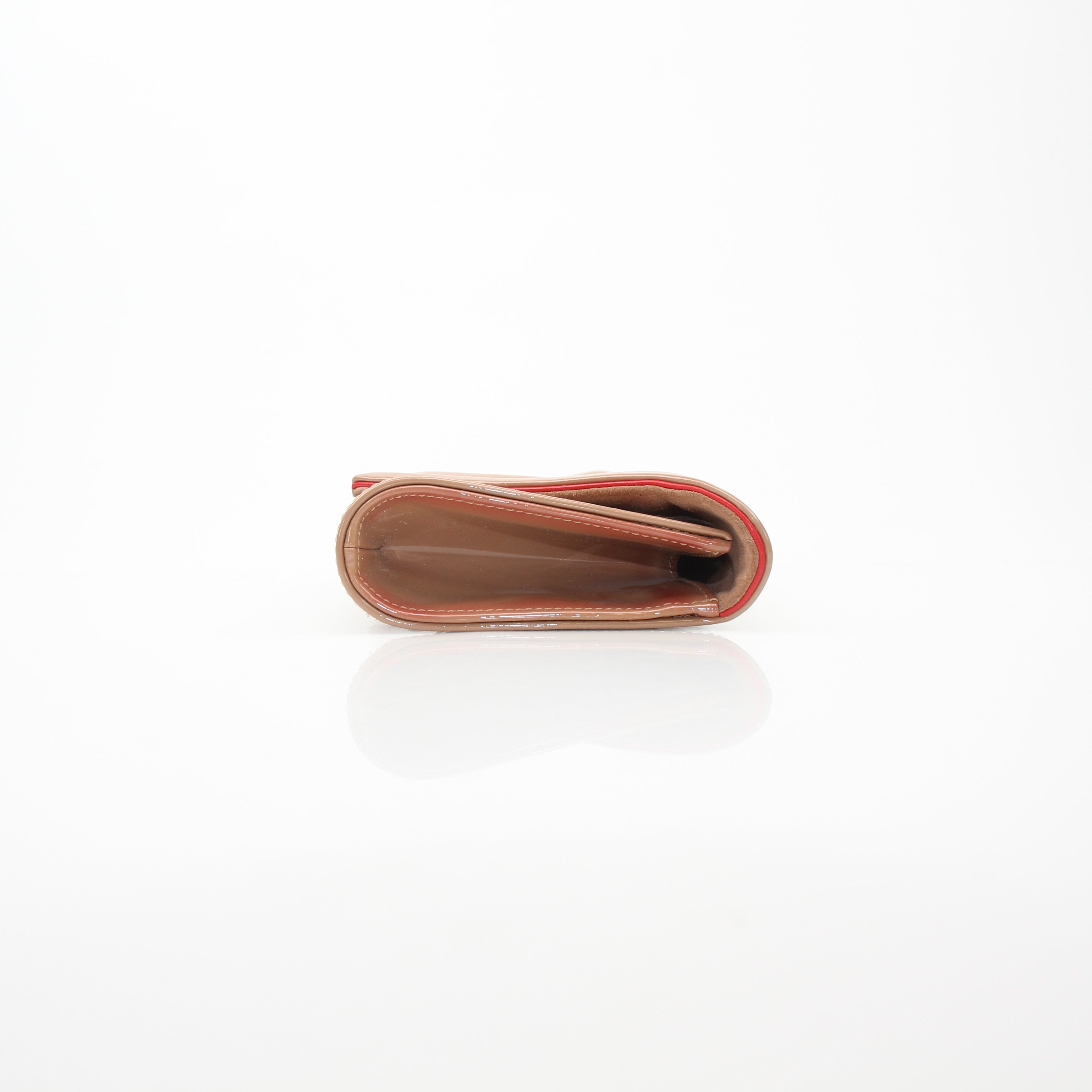 Christian Louboutin Patent So Kate Baguette Clutch Bag