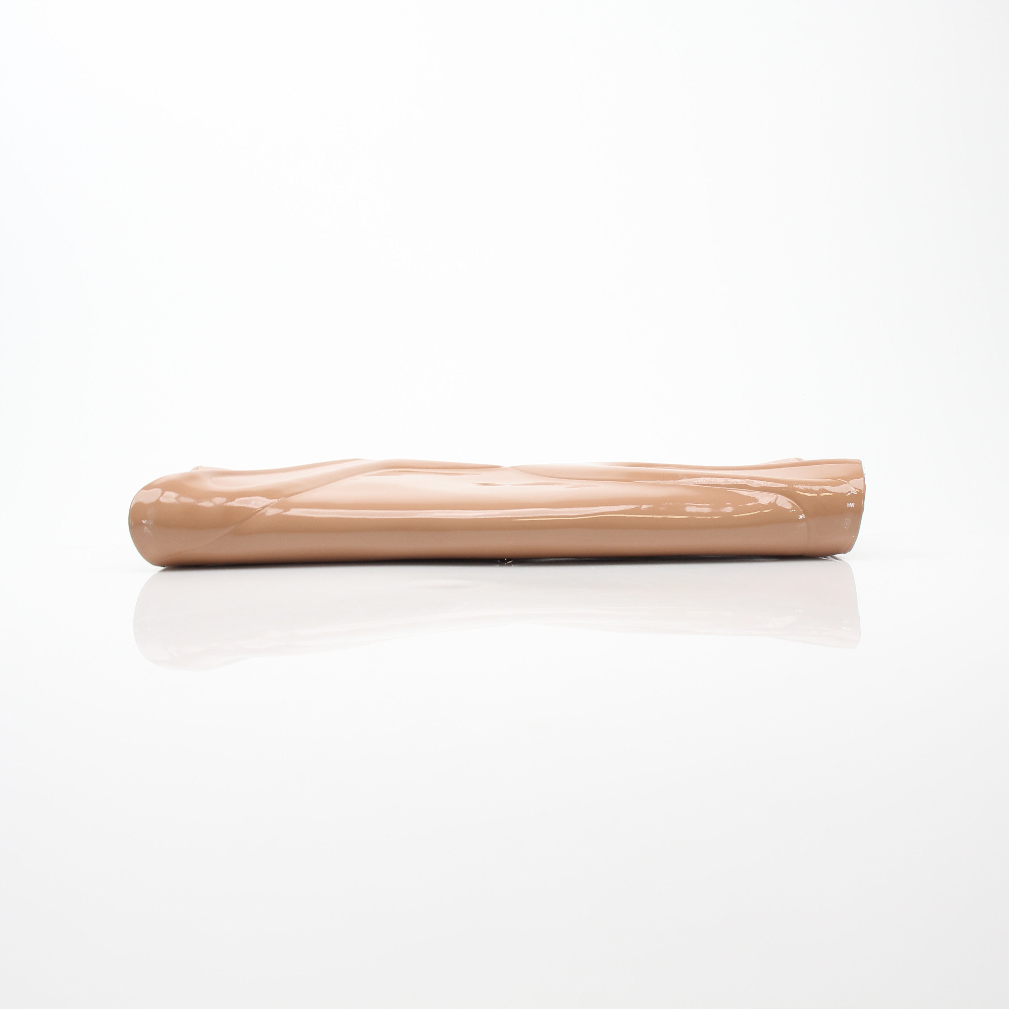 Christian Louboutin Patent So Kate Baguette Clutch Bag