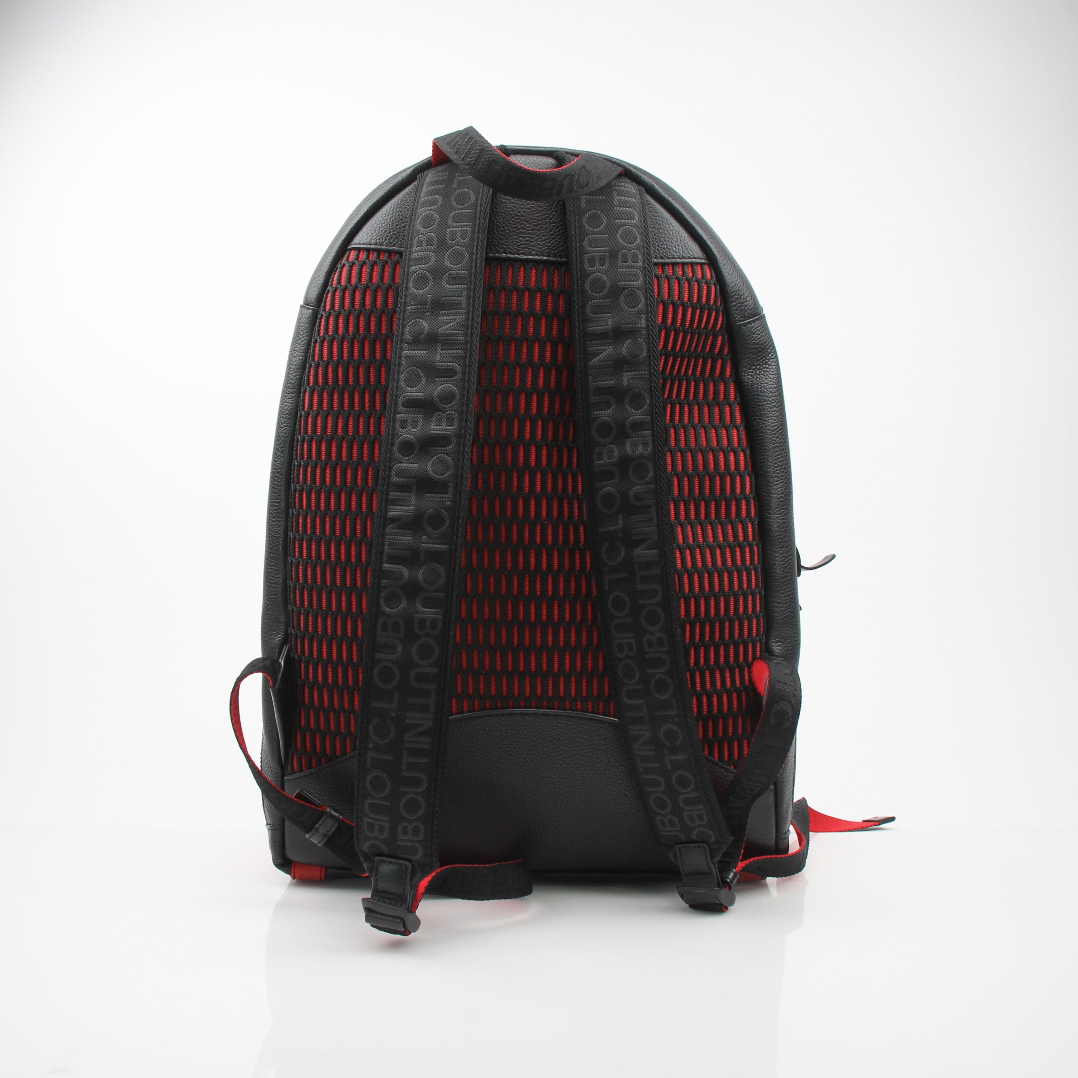 Christian Louboutin Backparis Spiked Leather Backpack