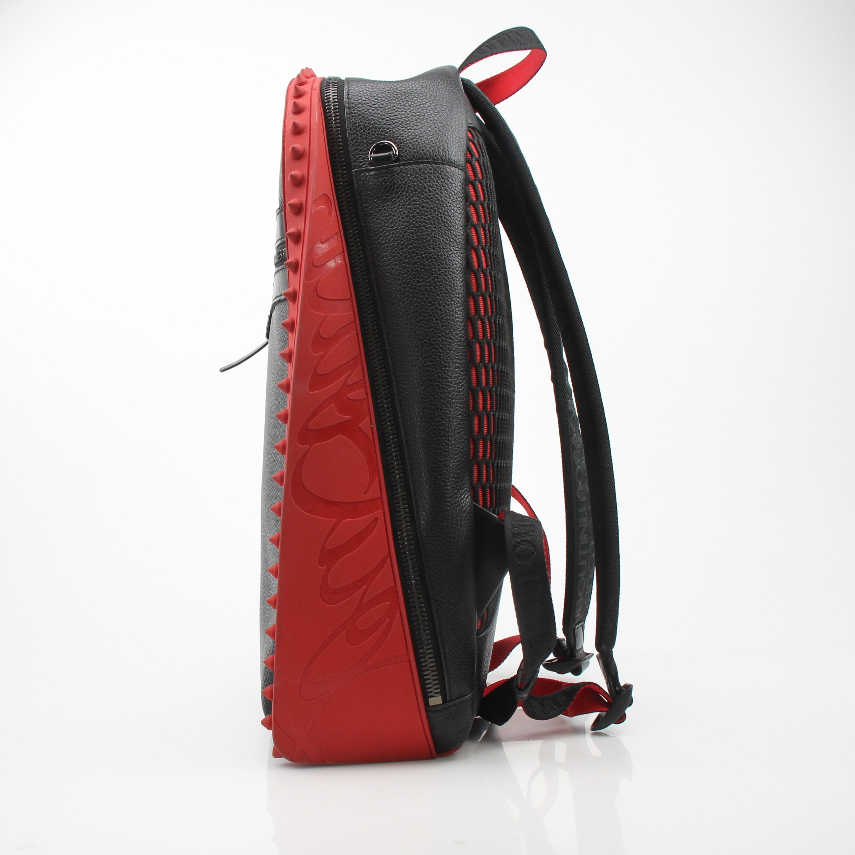 Christian Louboutin Backparis Spiked Leather Backpack