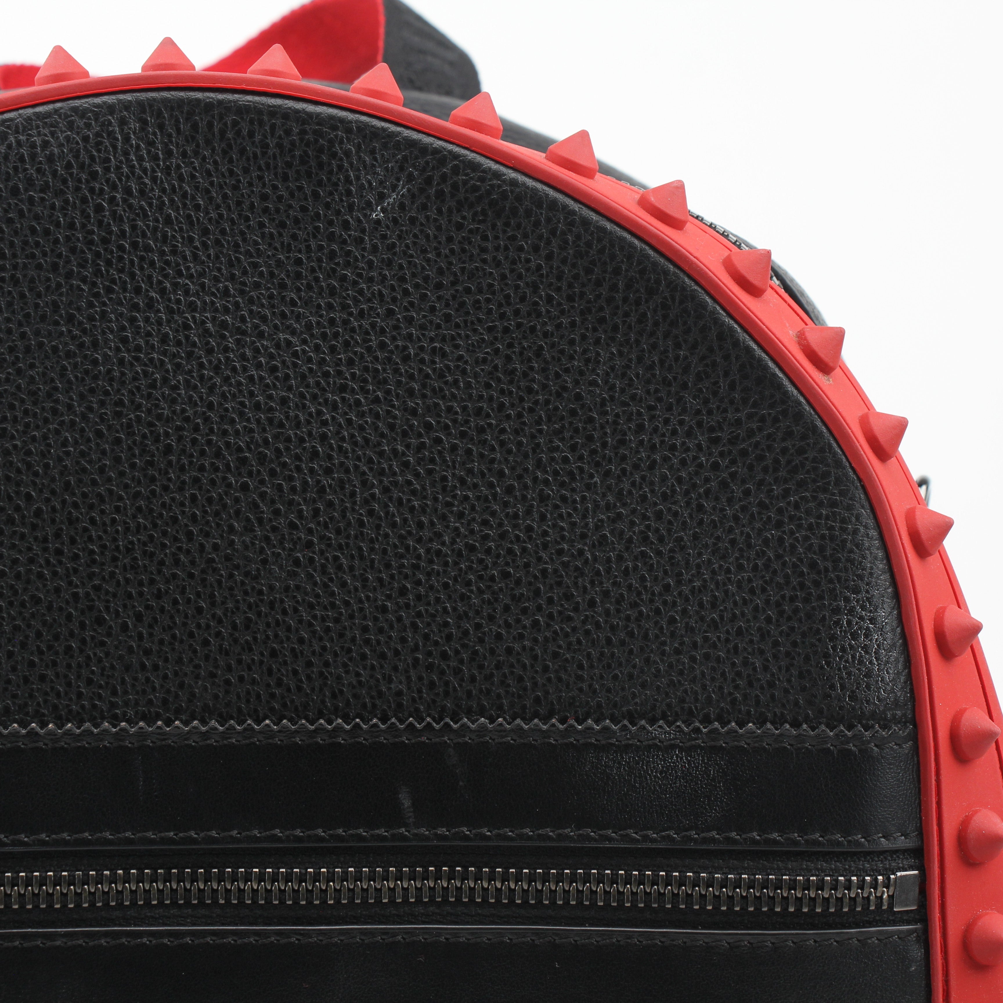 Christian Louboutin Backparis Spiked Leather Backpack