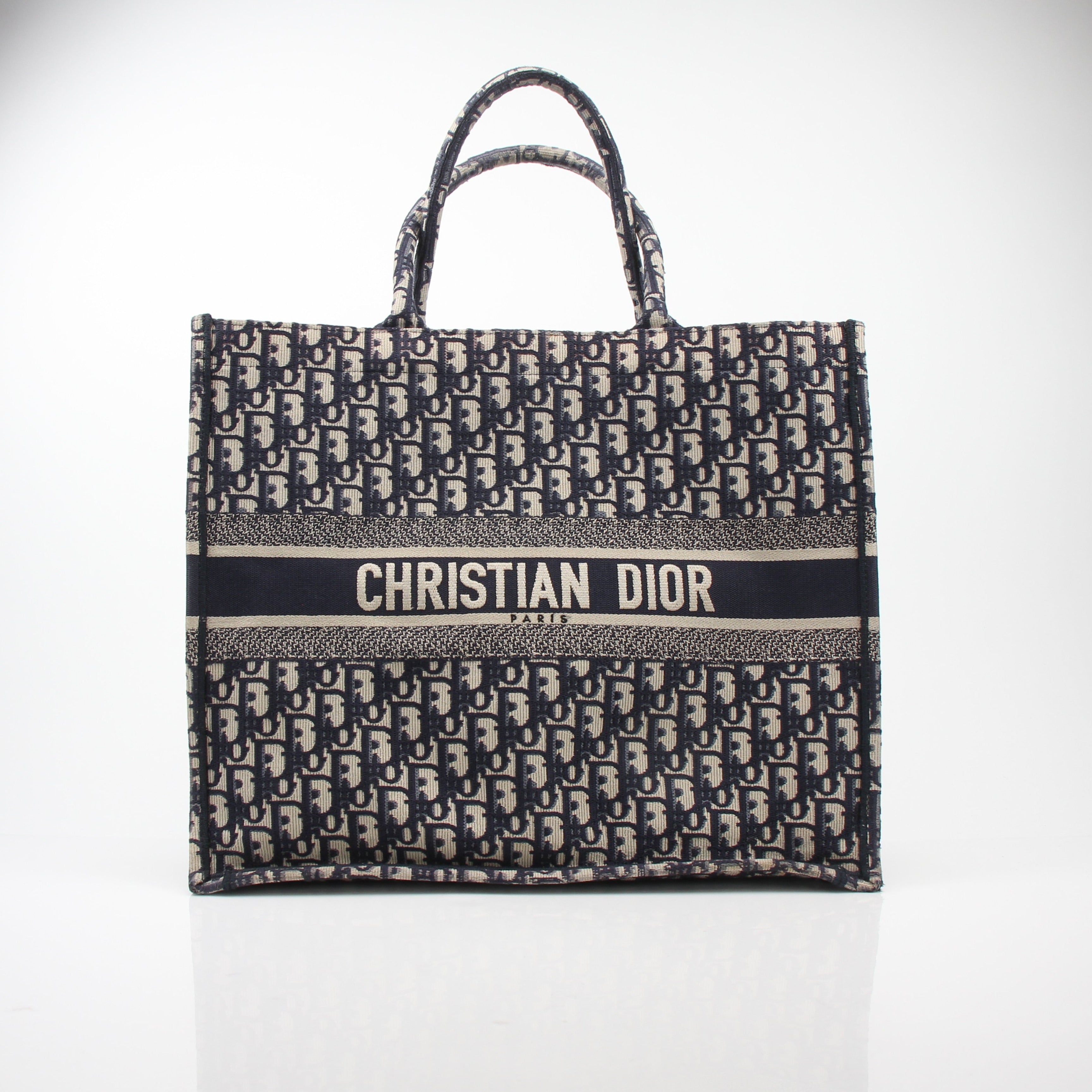 Christian Dior Large Oblique Book Tote Bag