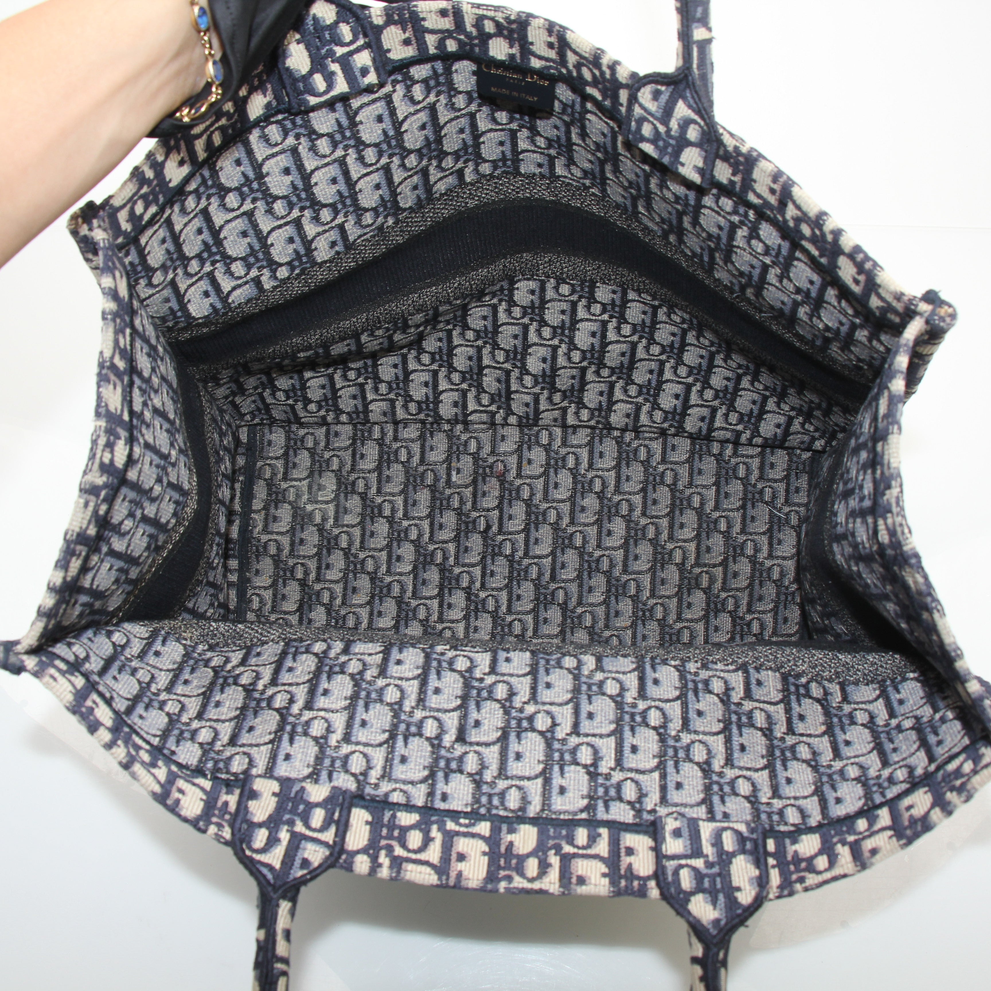 Christian Dior Large Oblique Book Tote Bag