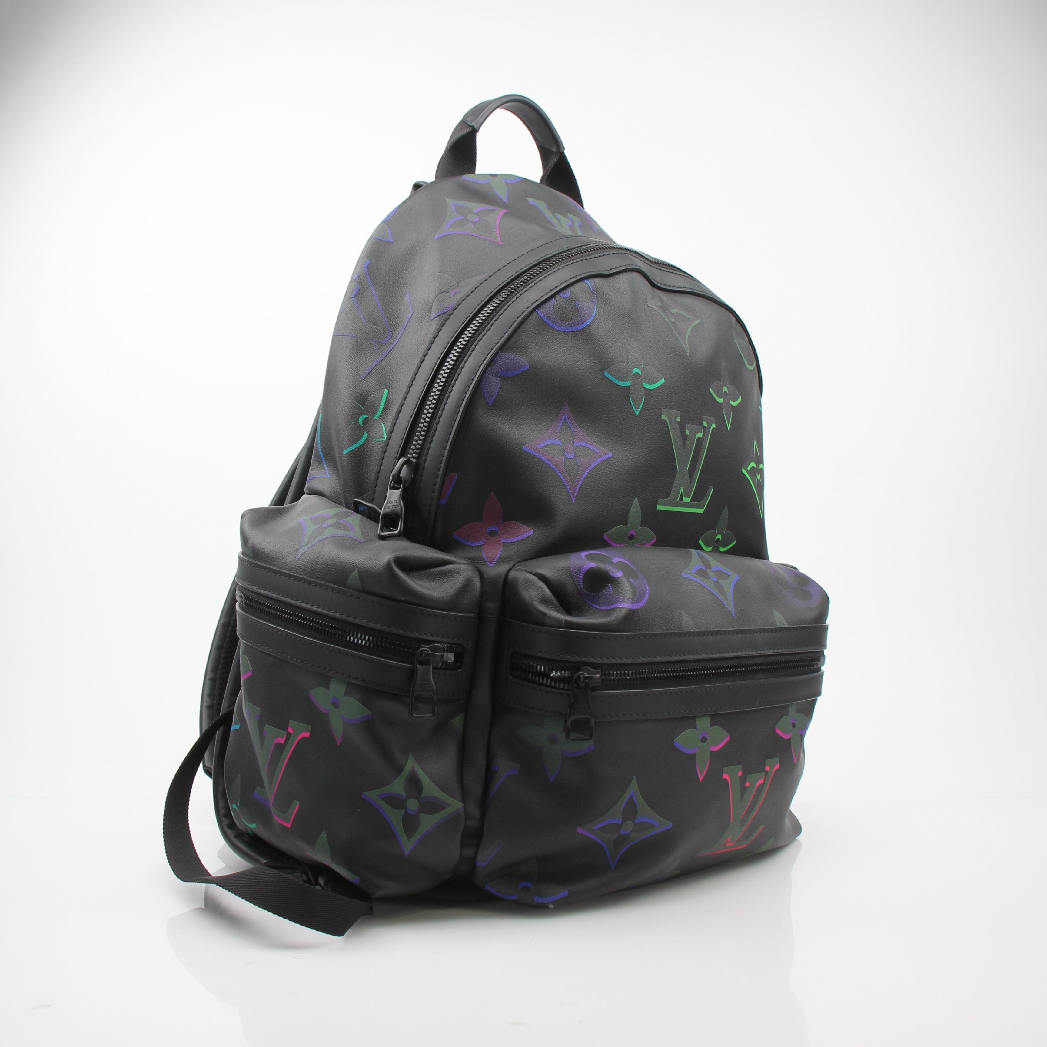 Louis Vuitton Black Monogram Spotlight Comet Backpack