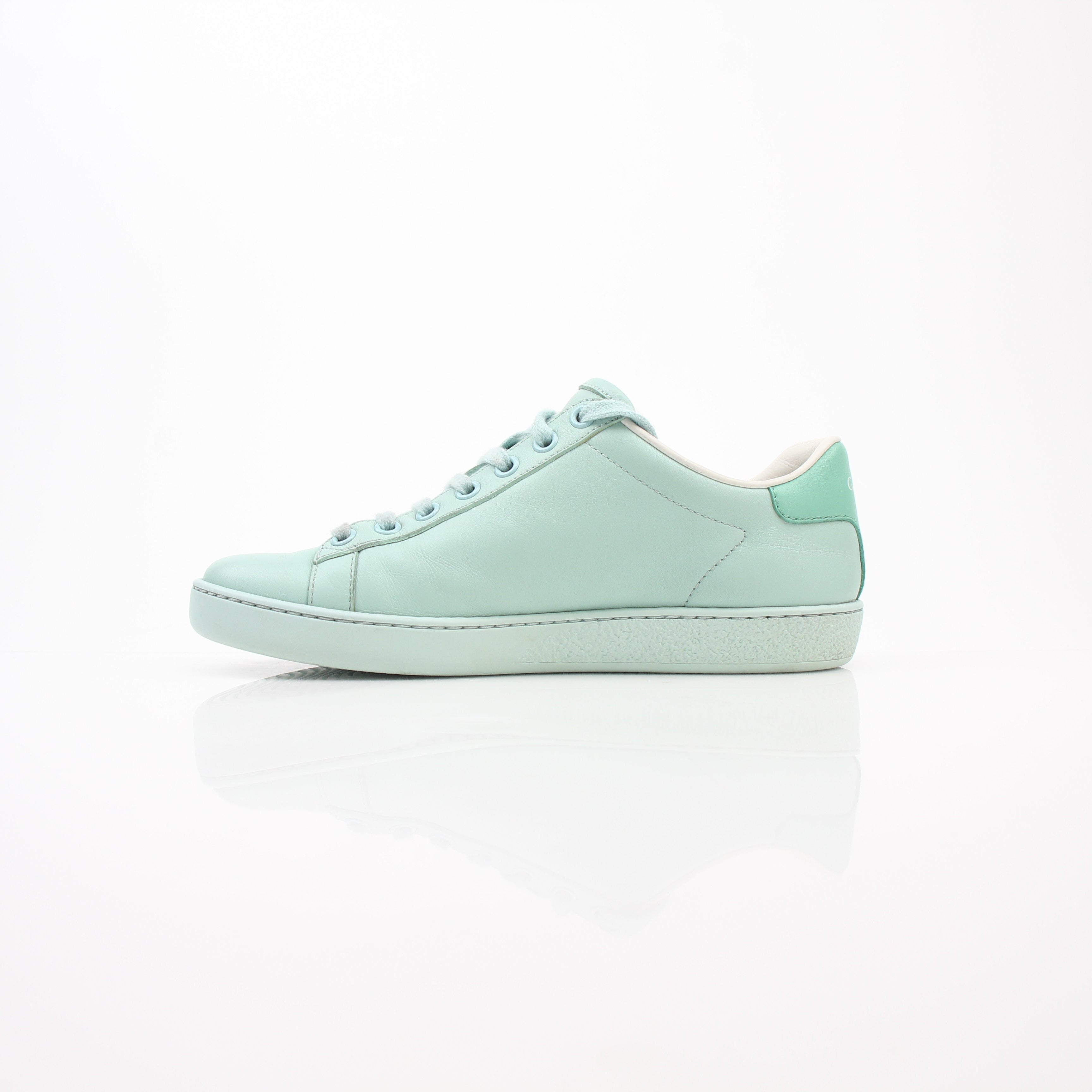 Gucci Perforated Interlocking G Ace Low Sneakers