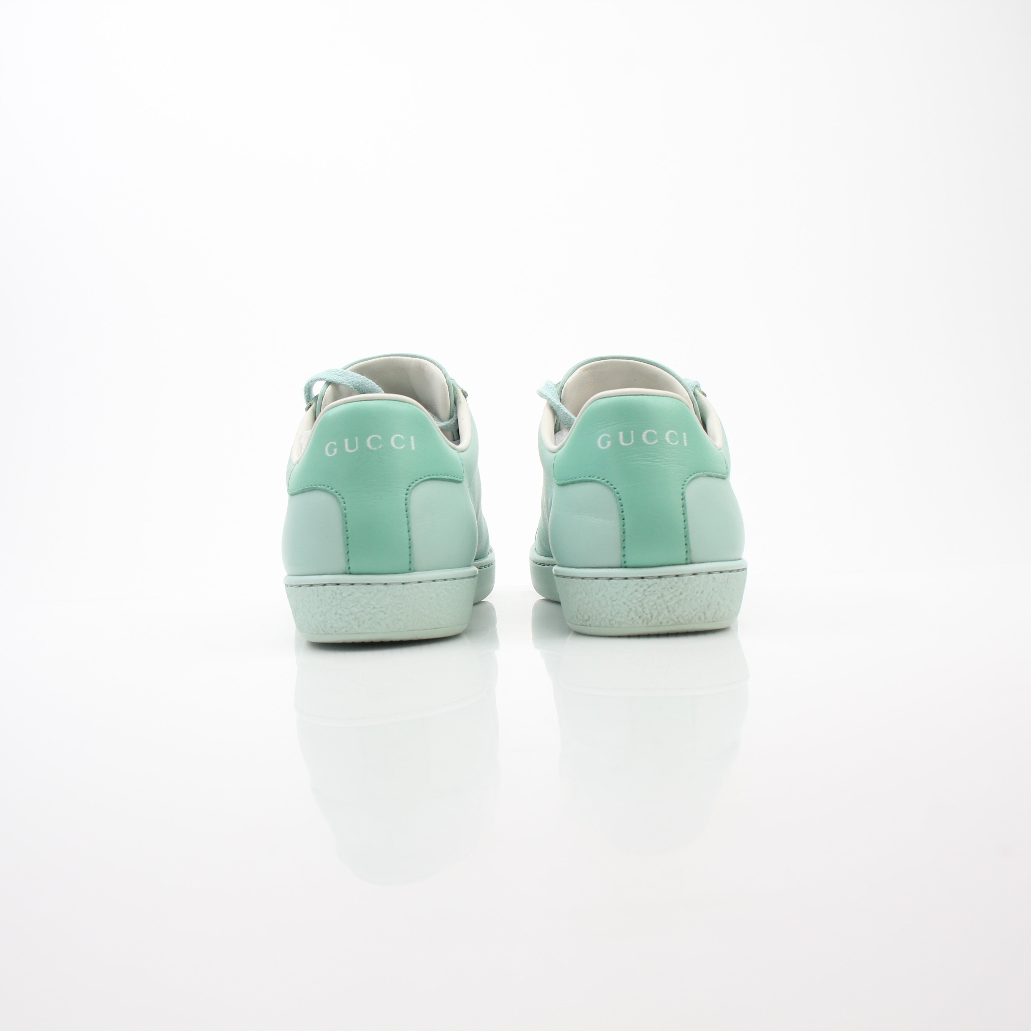 Gucci Perforated Interlocking G Ace Low Sneakers