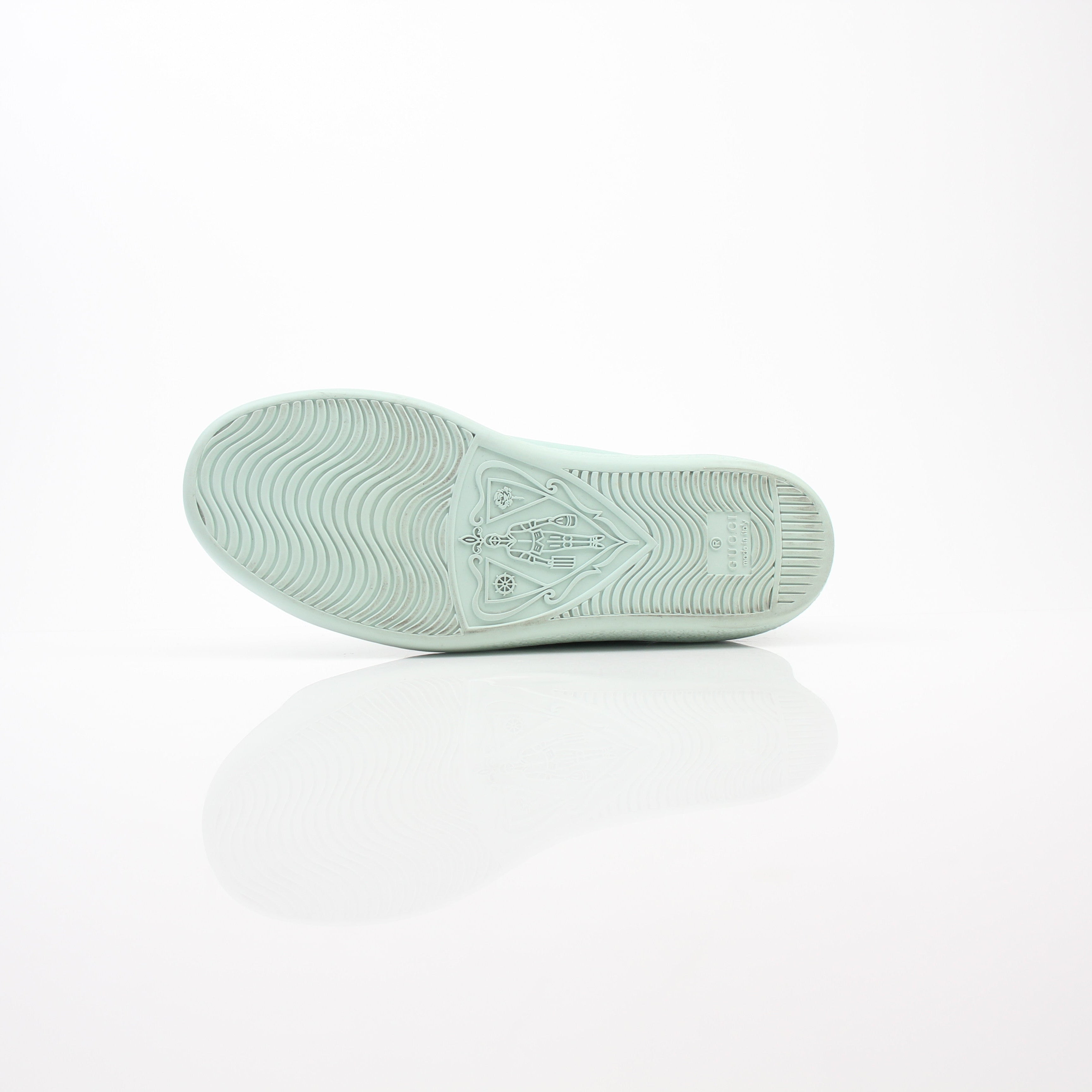 Gucci Perforated Interlocking G Ace Low Sneakers