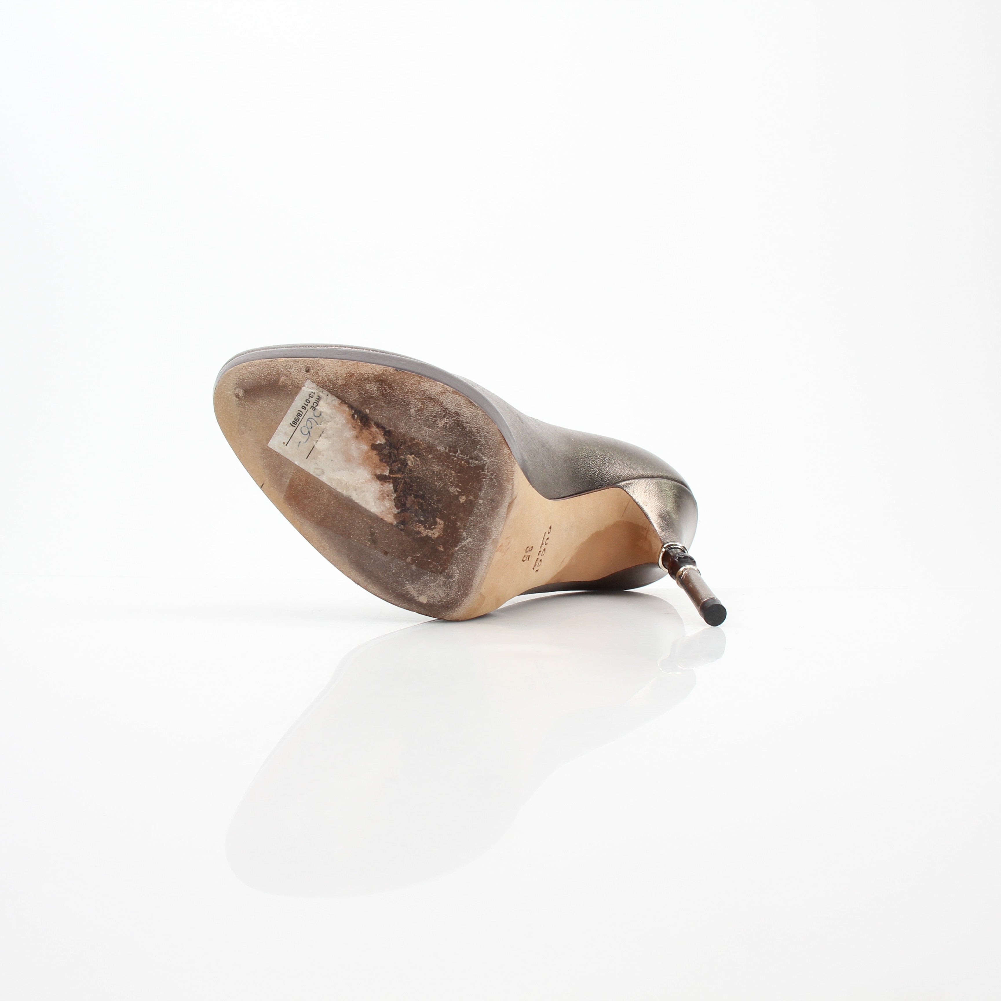 Gucci Bamboo Heel Platform Pumps