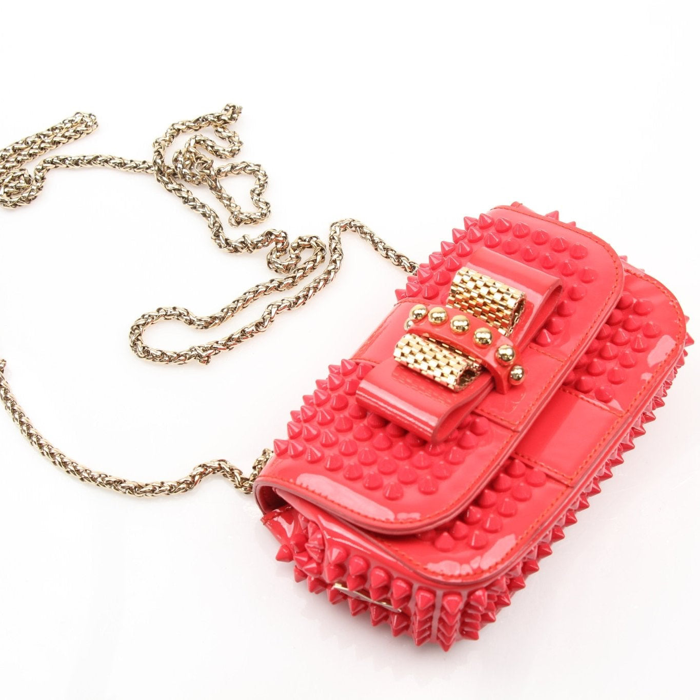 Christian Louboutin Spiked Sweet Charity Mini Bag