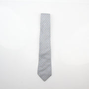 Chanel Baby Blue Interlocking CC Logo Neck Tie