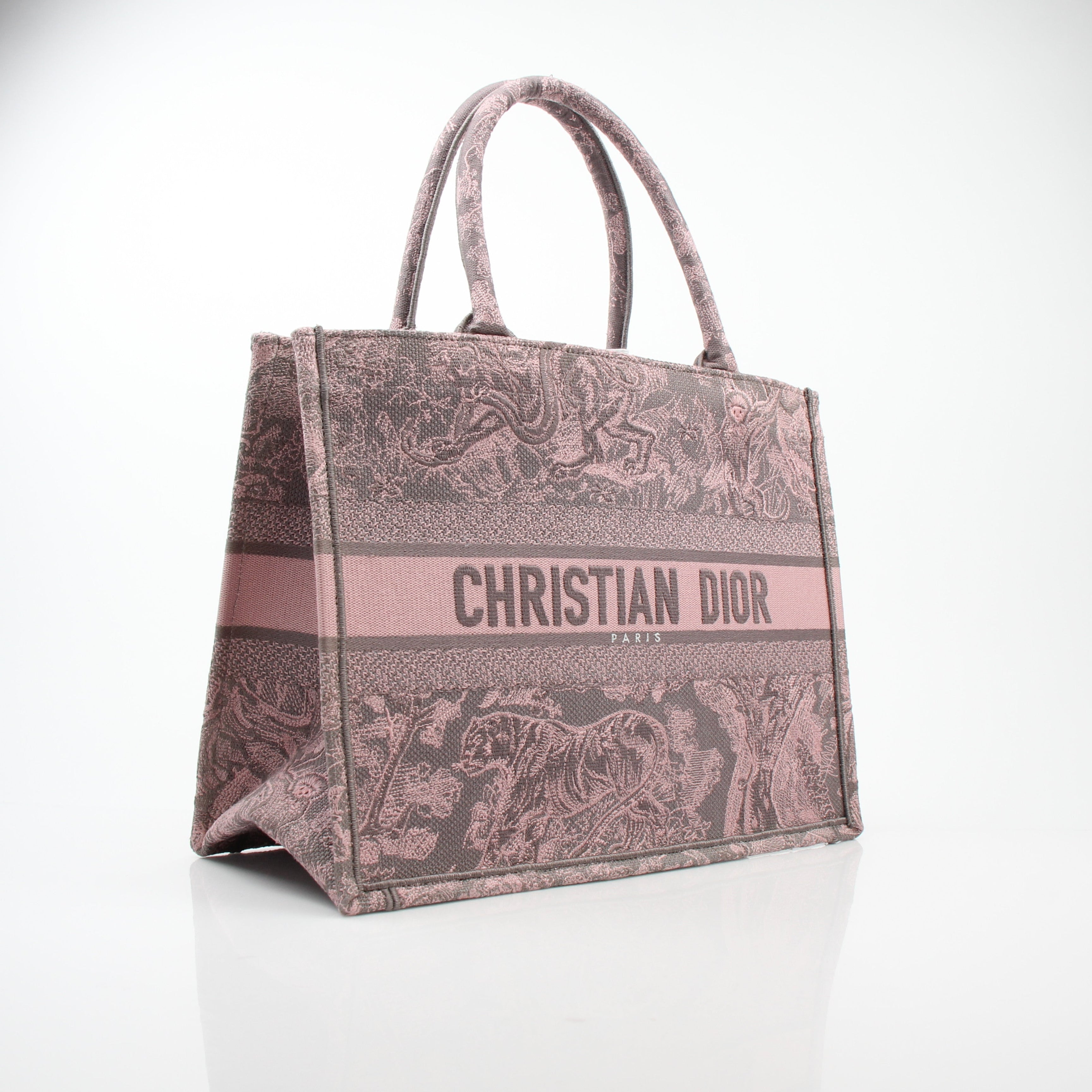 Christian Dior Toile de Jouy Book Tote