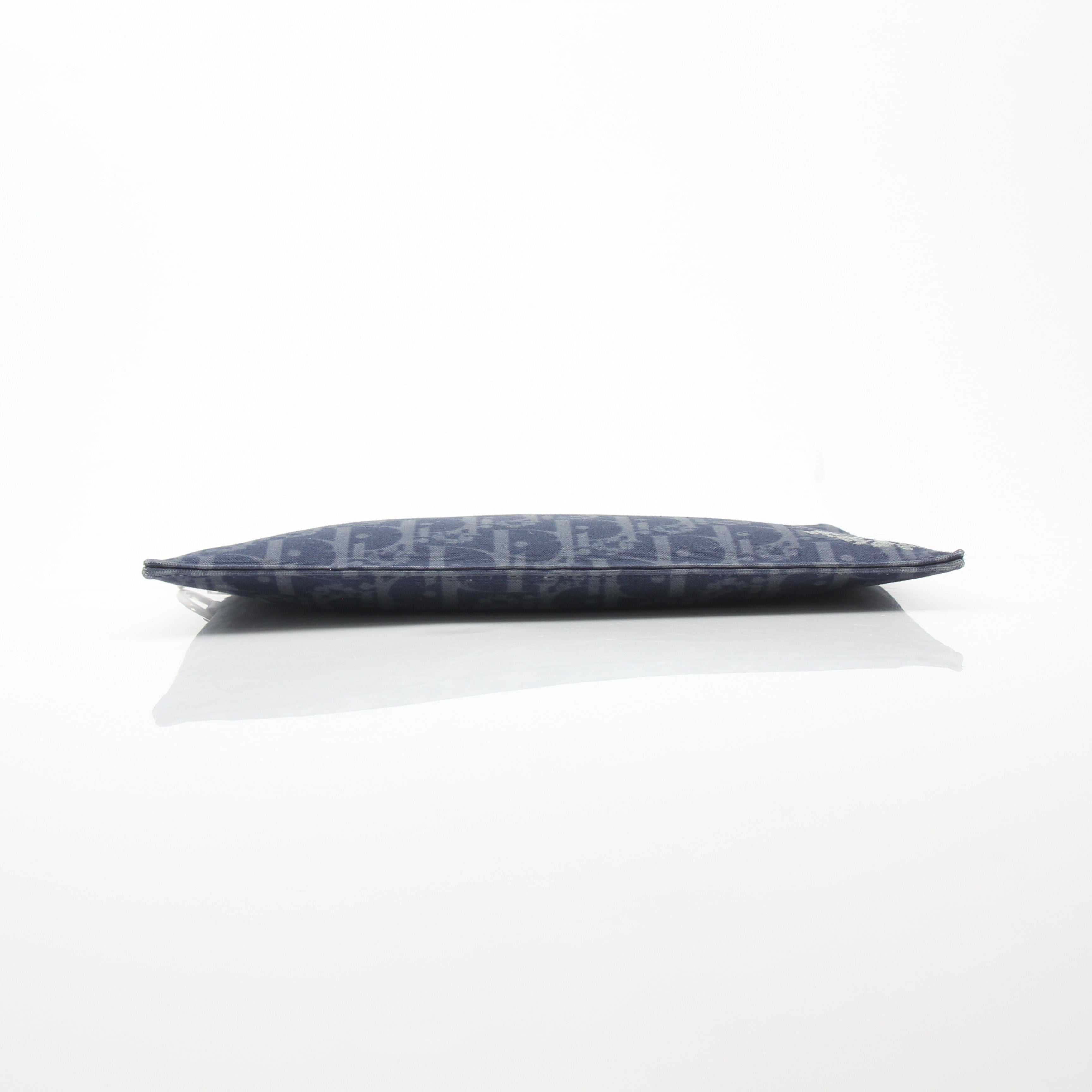 Christian Dior x Denim Tears Oblique A5 Flat Pouch Wristlet