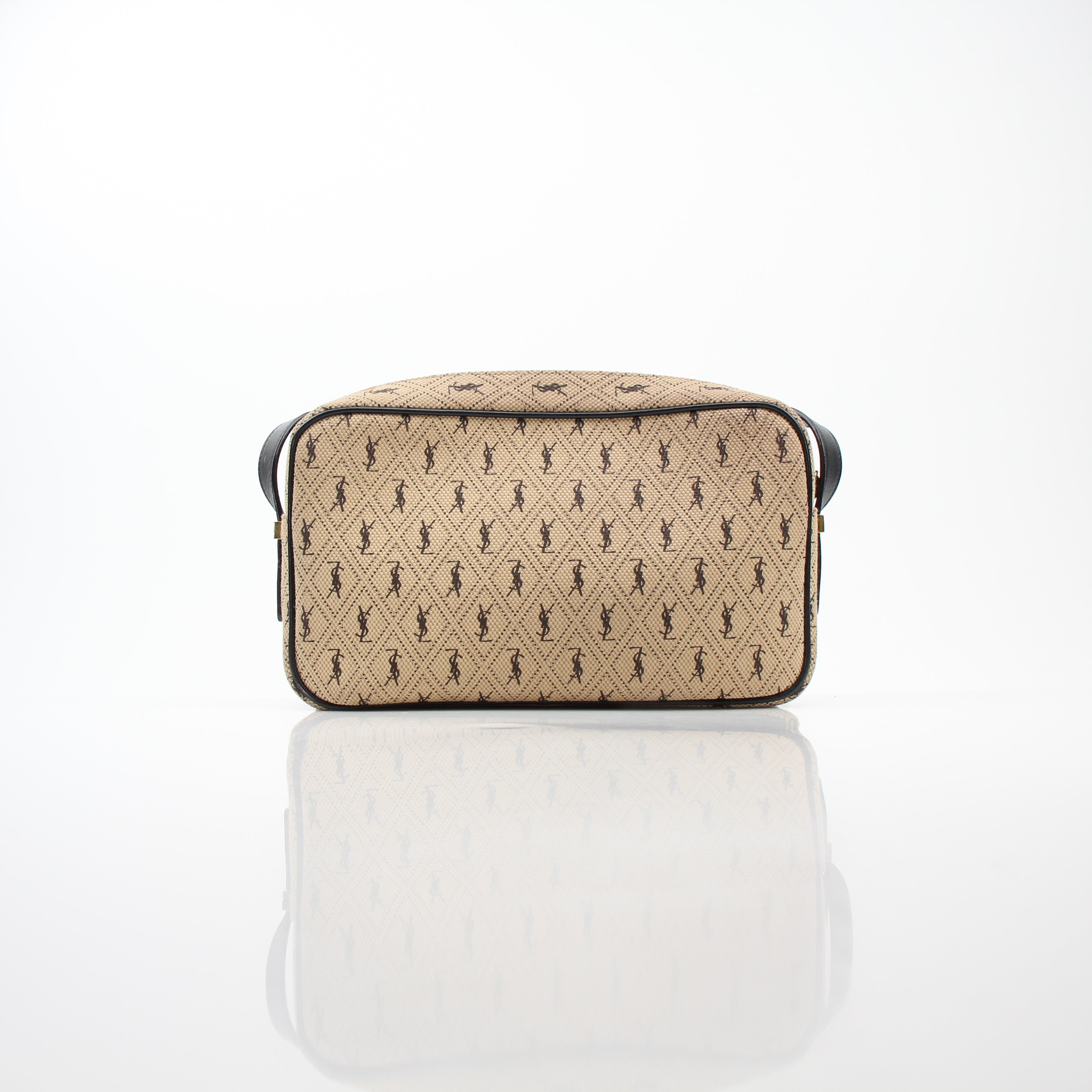 Saint Laurent Monogram Canvas Camera Bag