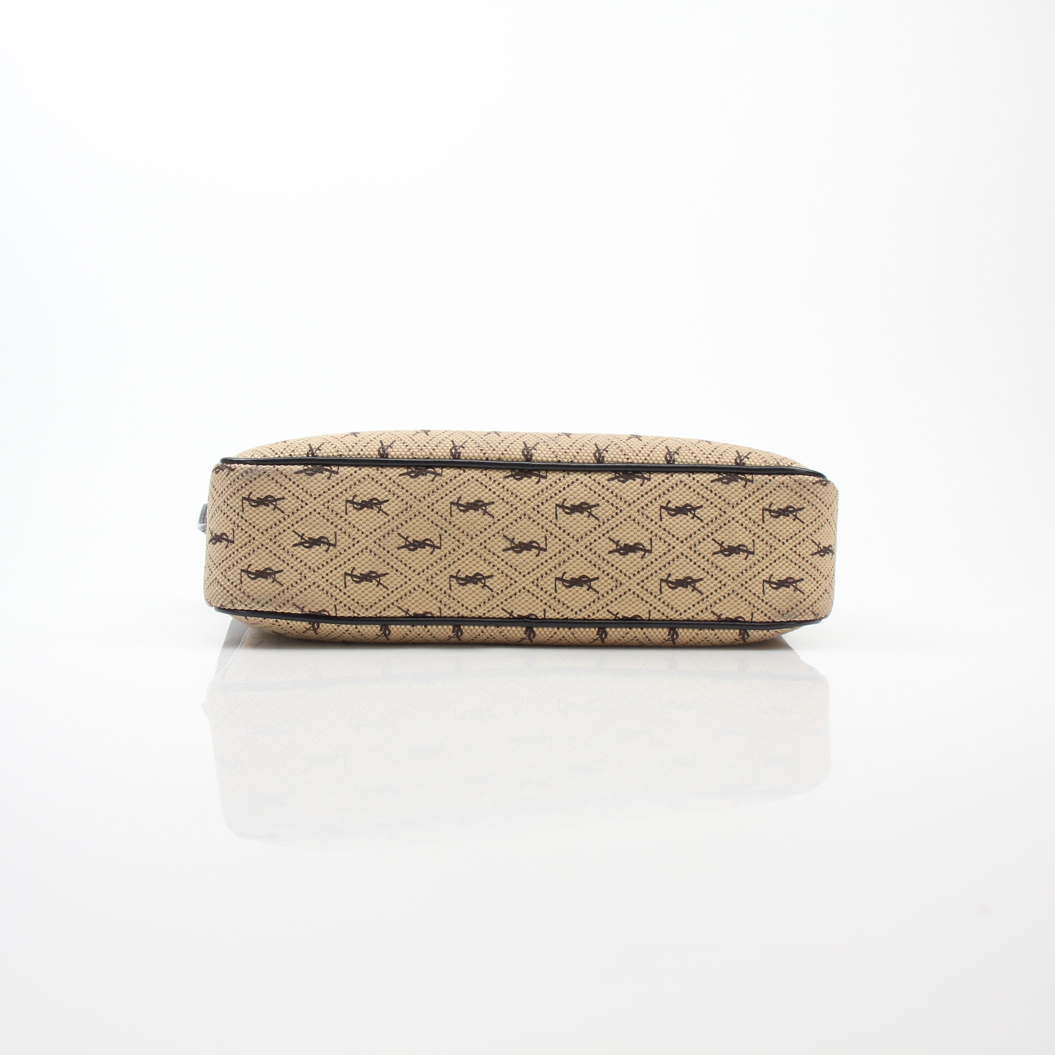 Saint Laurent Monogram Canvas Camera Bag