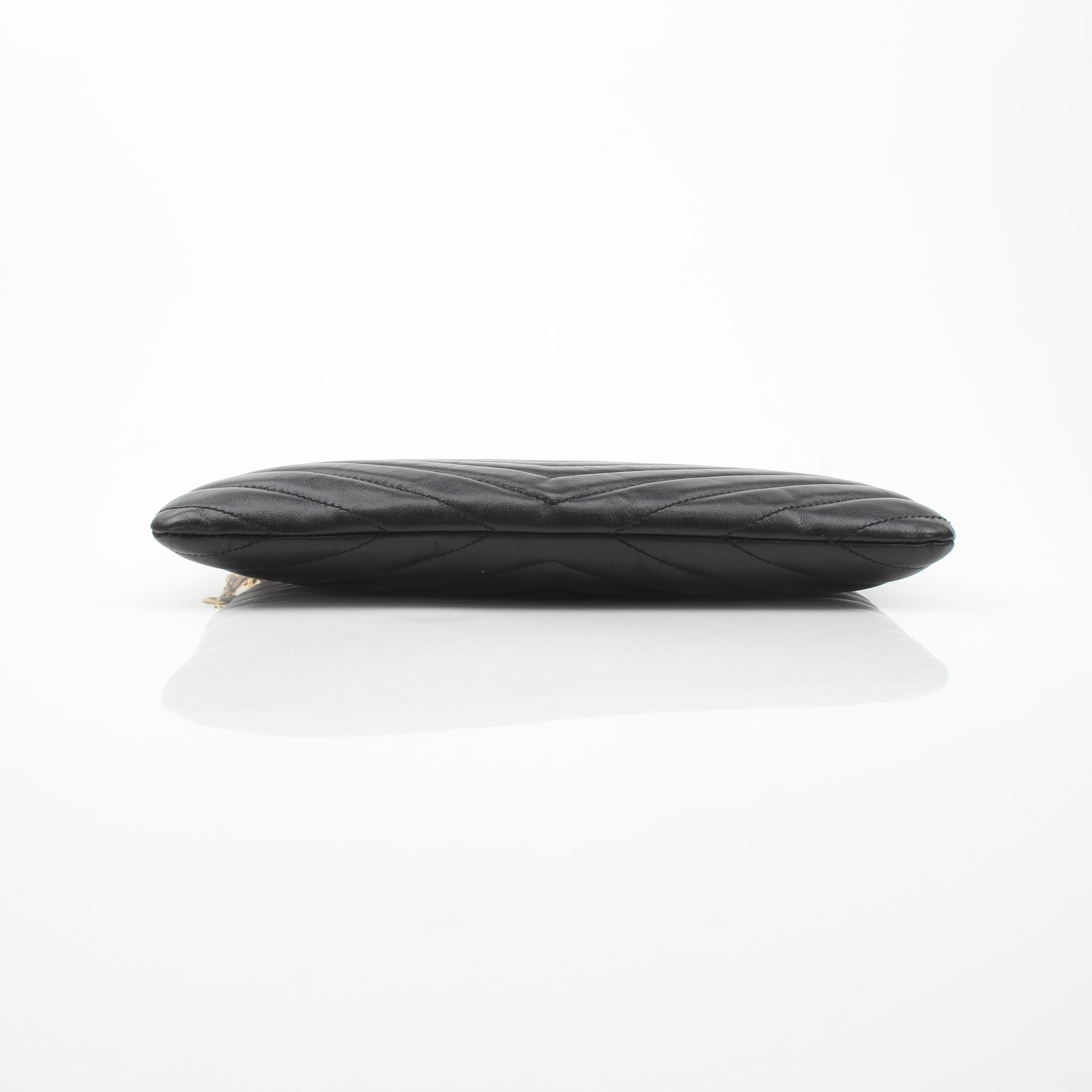 Saint Laurent Cassandra Matelassé A5 Leather Pouch