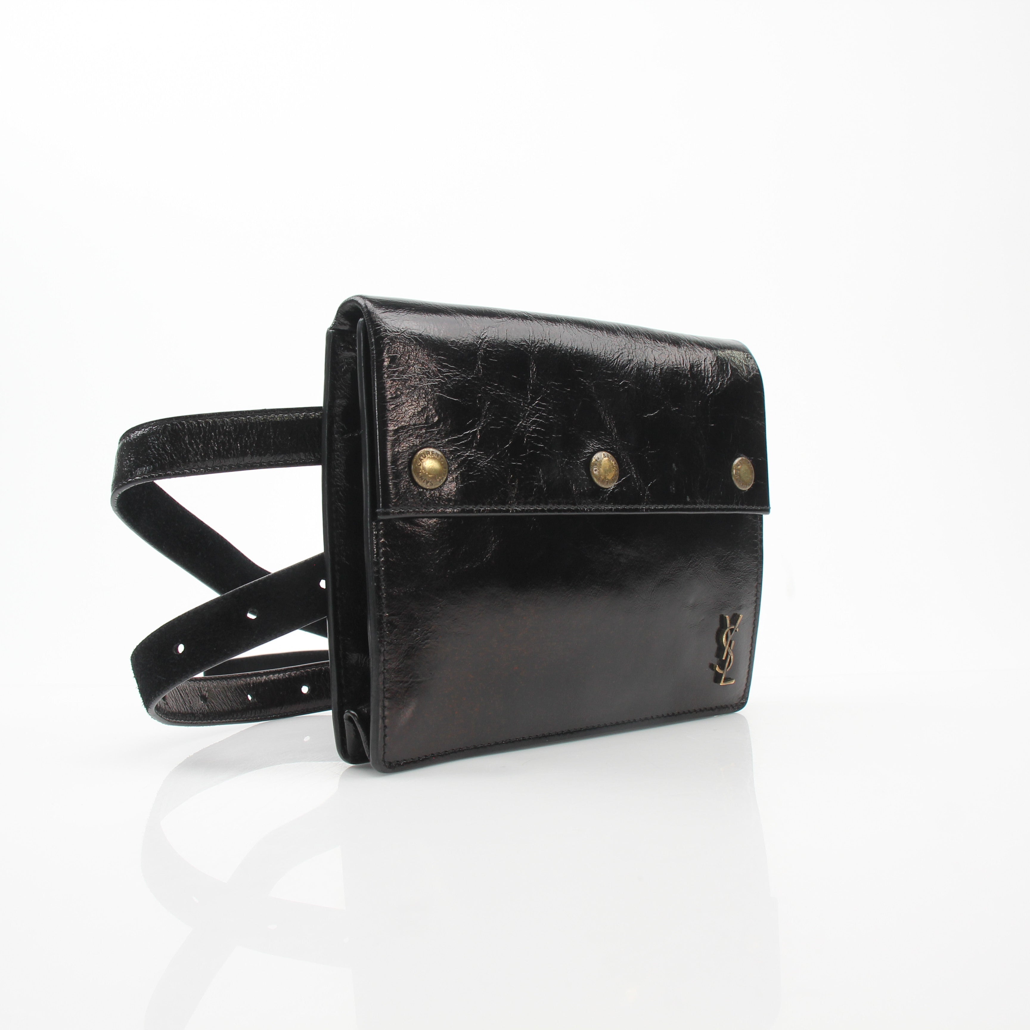 Saint Laurent Leather Noé Crossbody Bag