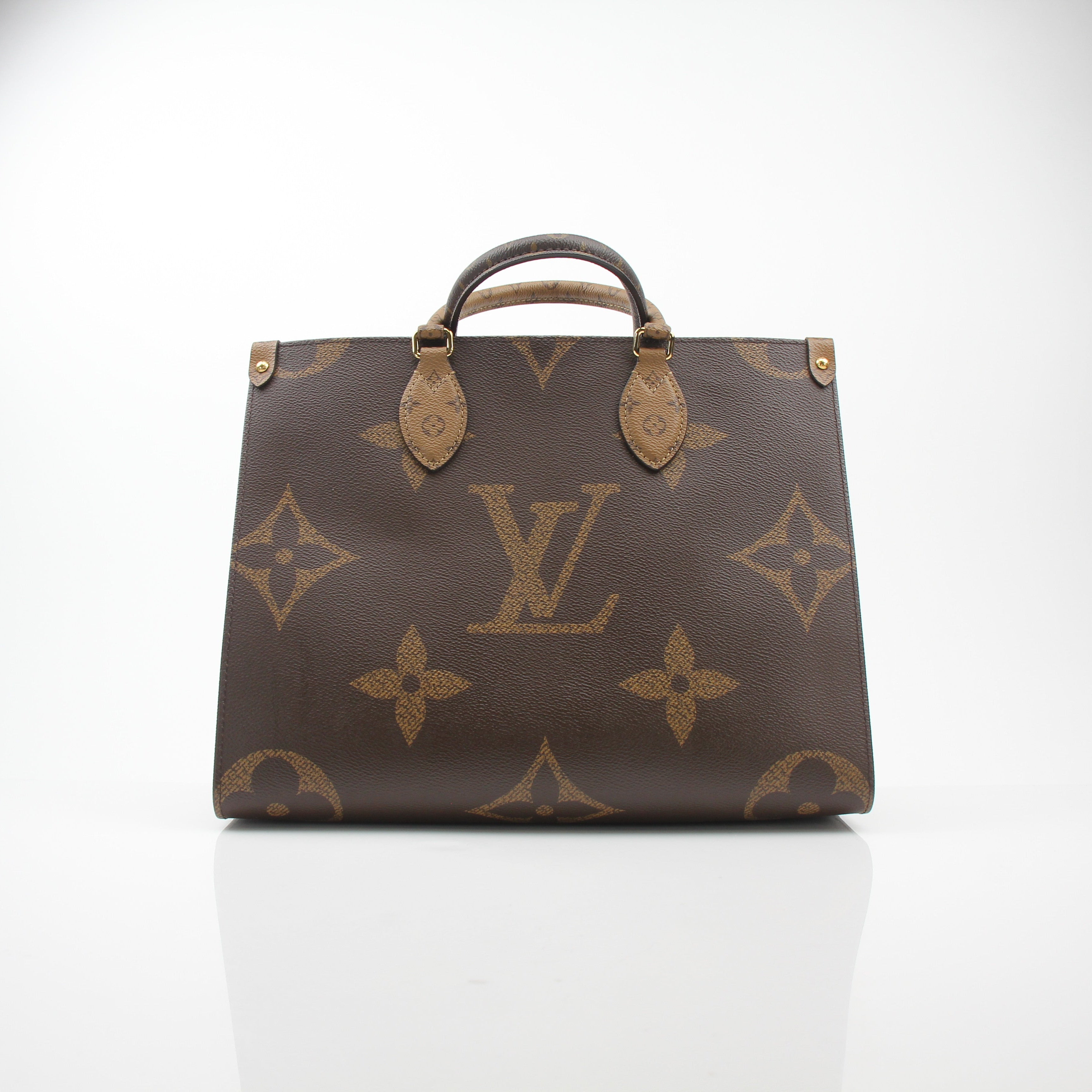 Louis Vuitton OnTheGo Reverse Monogram MM Tote Bag