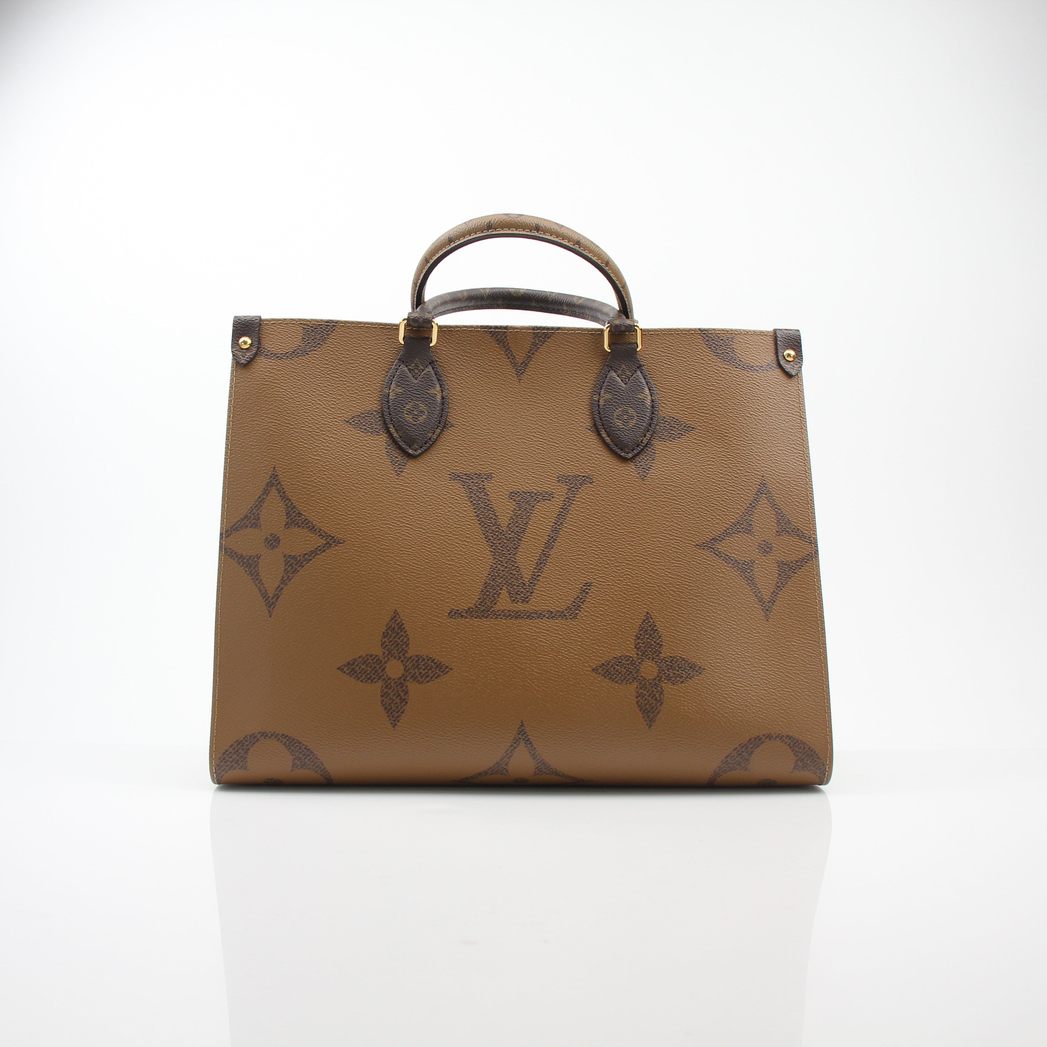 Louis Vuitton OnTheGo Reverse Monogram MM Tote Bag