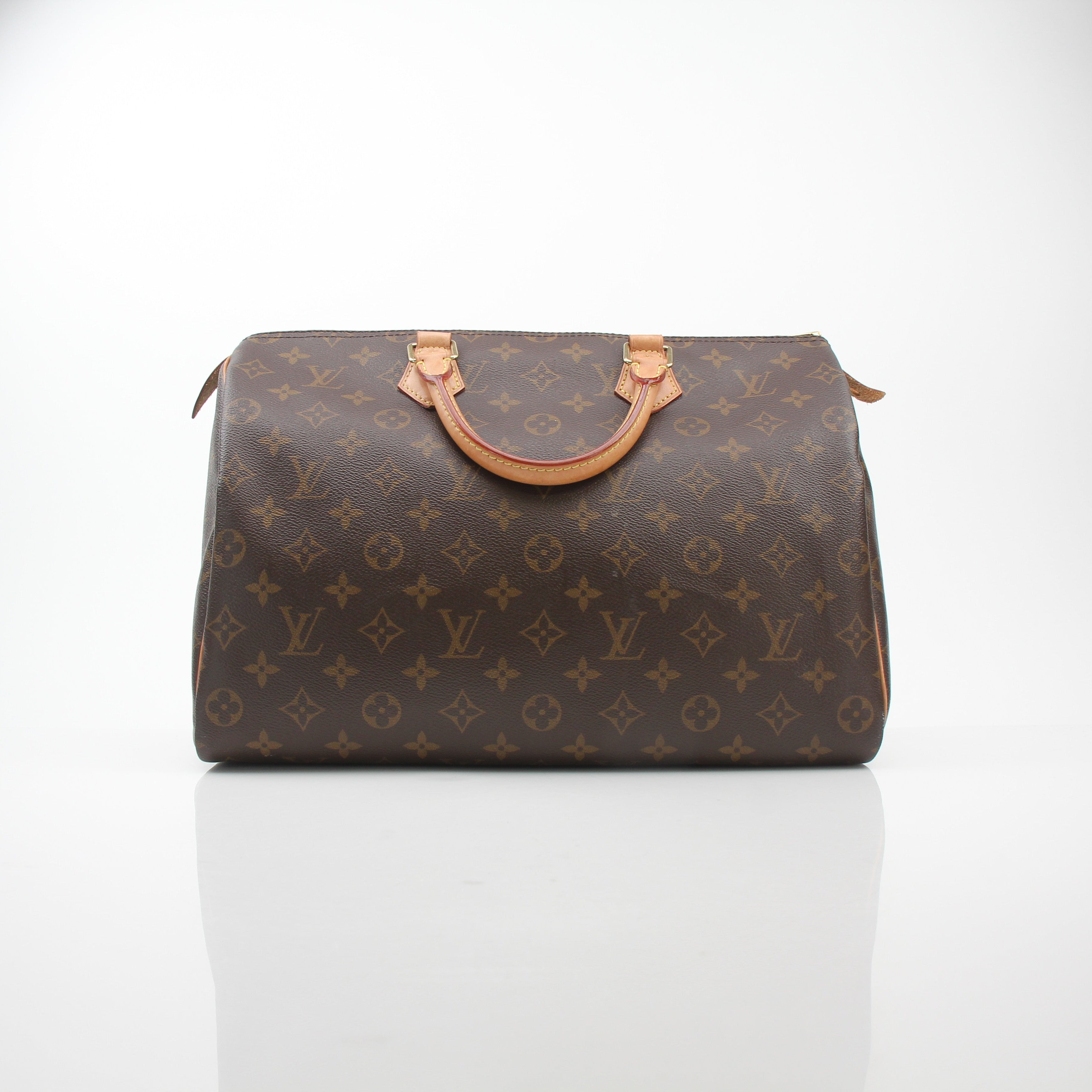 Louis Vuitton Monogram Speedy 35 Boston Bag