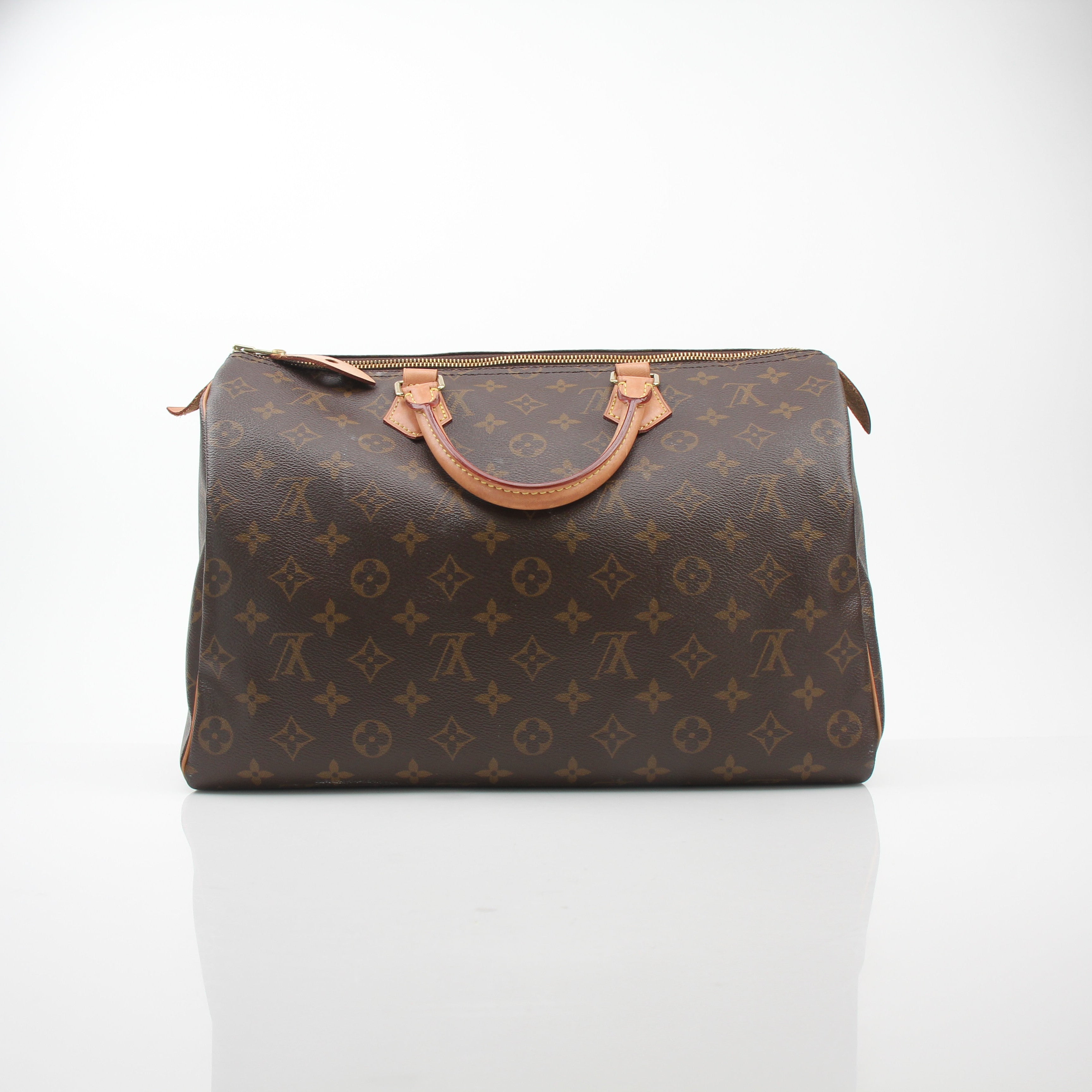 Louis Vuitton Monogram Speedy 35 Boston Bag